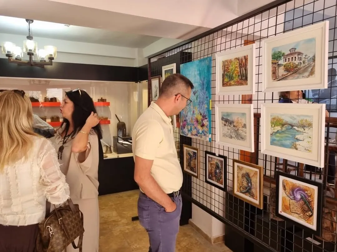 Kahve Müzesi’nde Morsanat karma sergisi açıldı