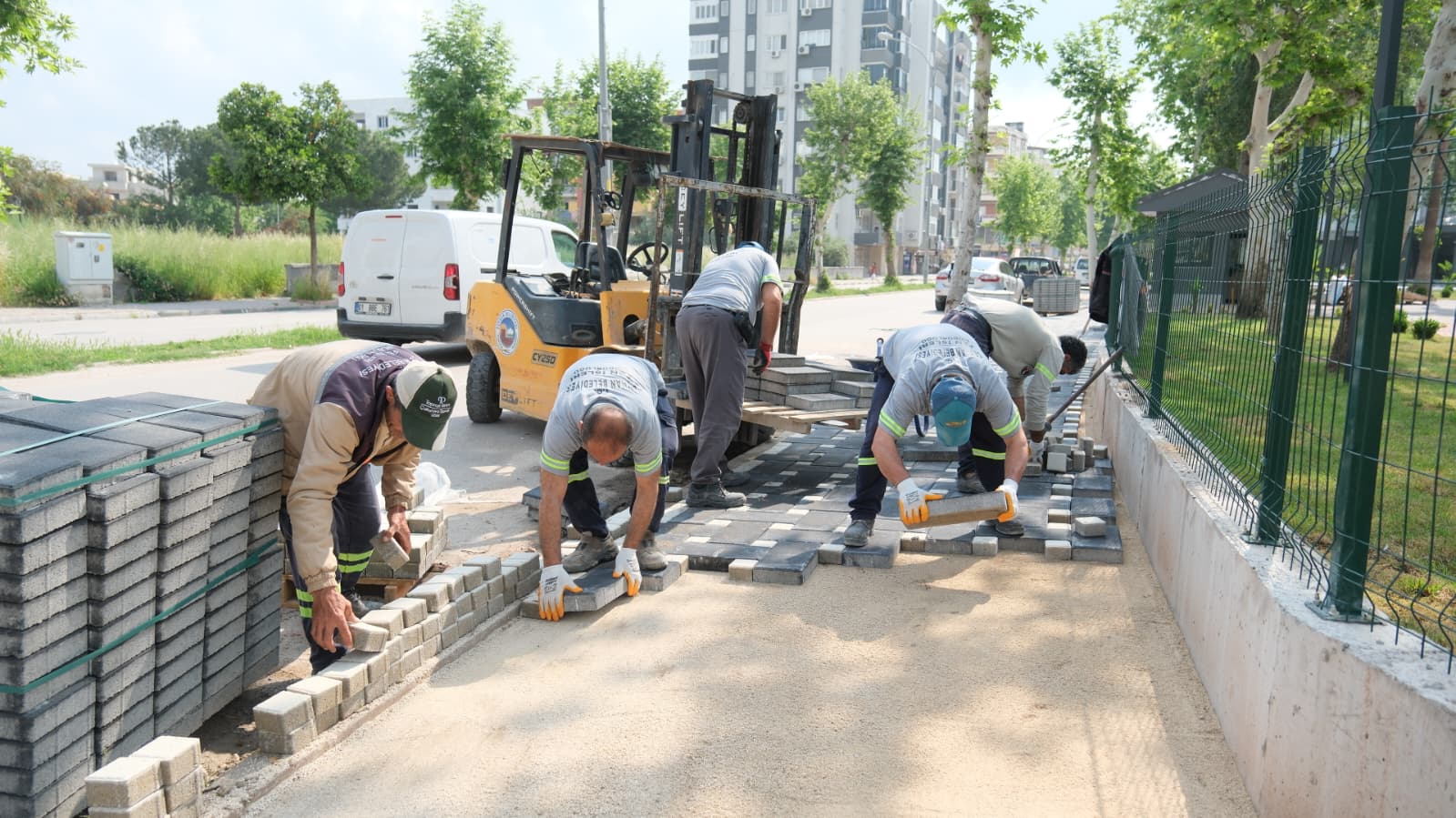 Şehit Mustafa Durmaz Parkı yenilenen yüzüyle açılışa hazırlanıyor