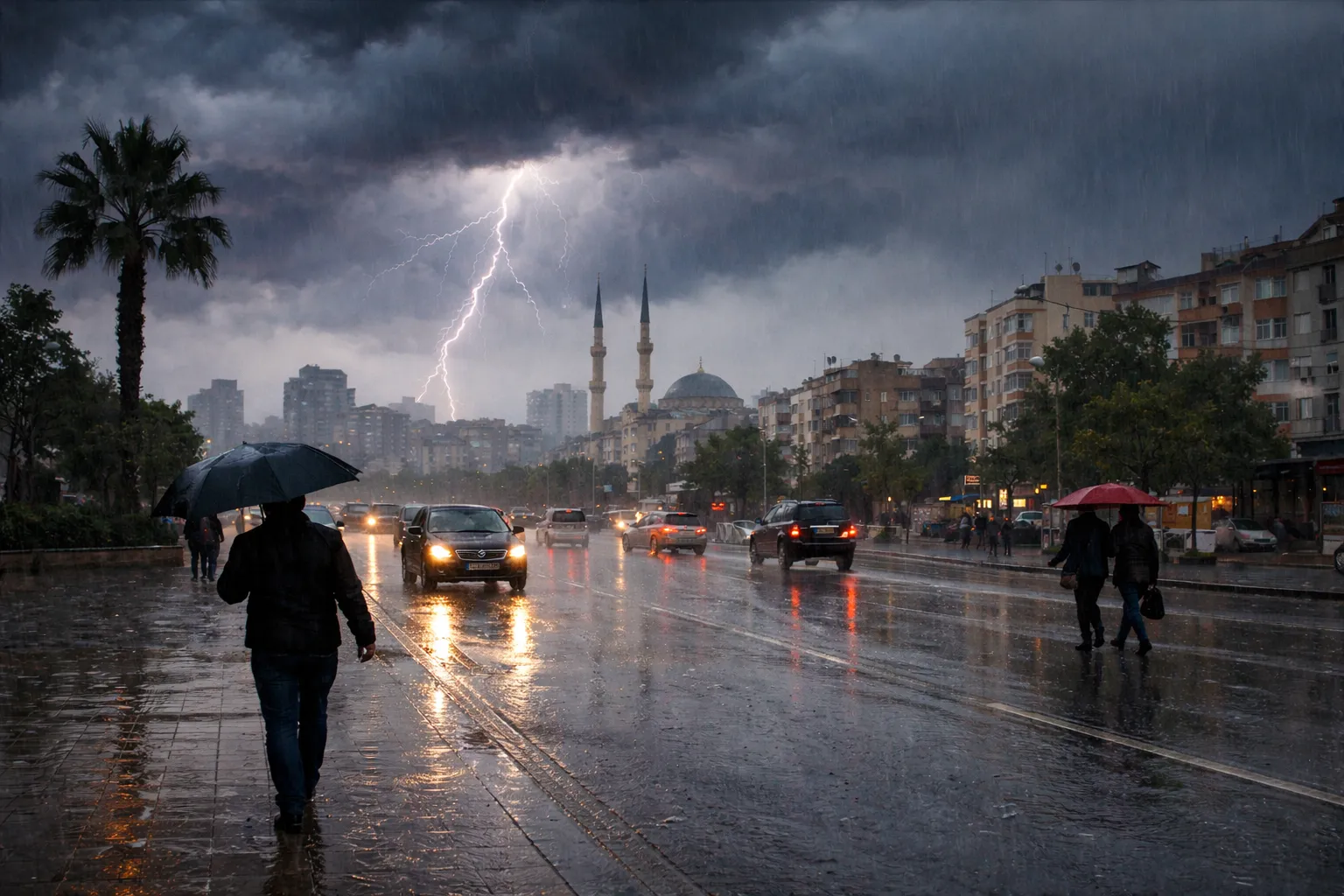 Adana’da hafta sonu sağanak uyarısı
