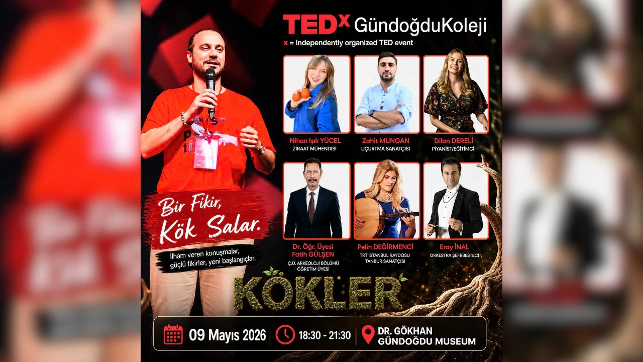 TEDxGündoğduKoleji ‘KÖKLER’ ile geliyor