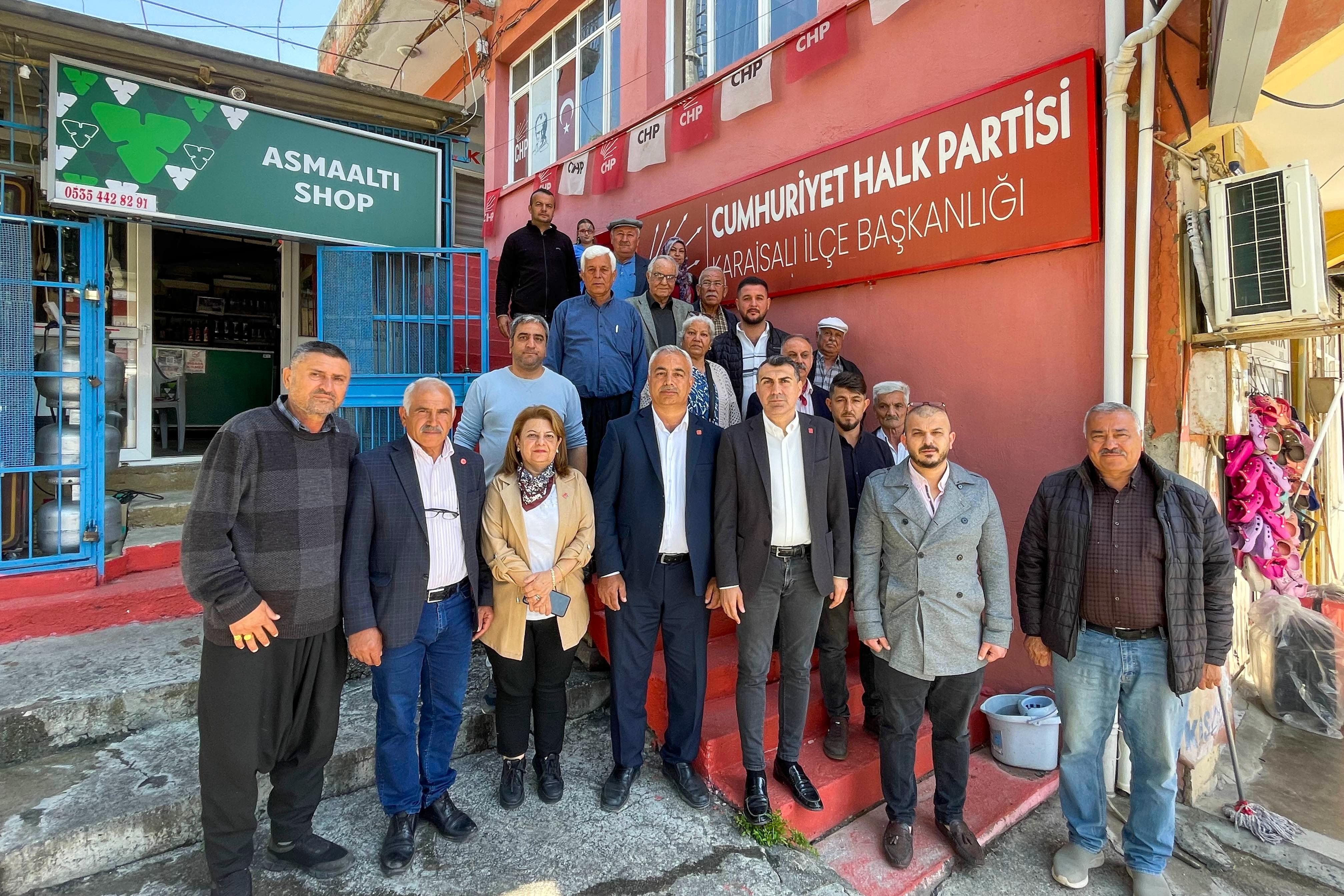 Anıl Tanburoğlu Karaisalı'da Vatandaşlarla Buluştu