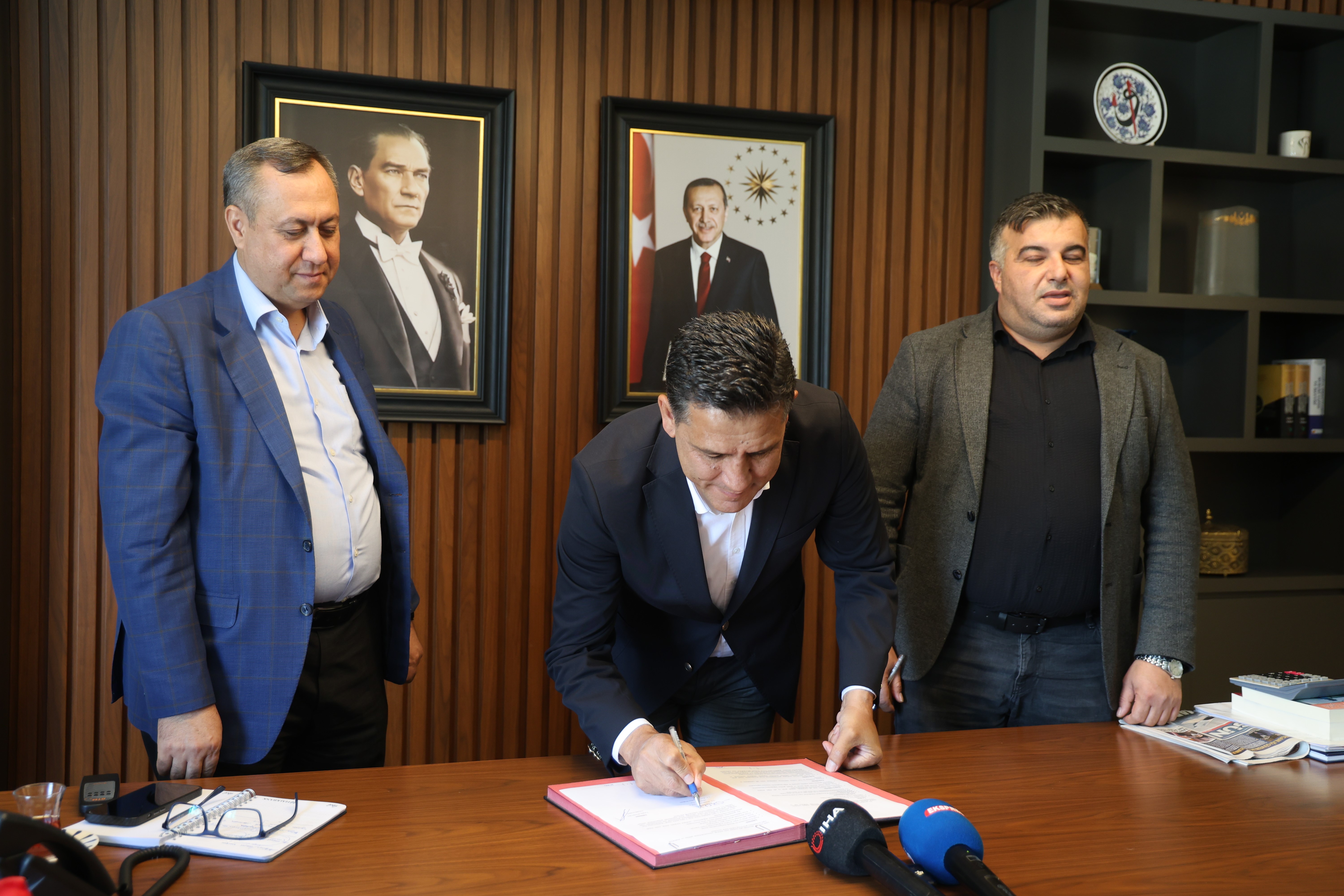 Kozan'da ikinci taziye evi için imzalar atıldı