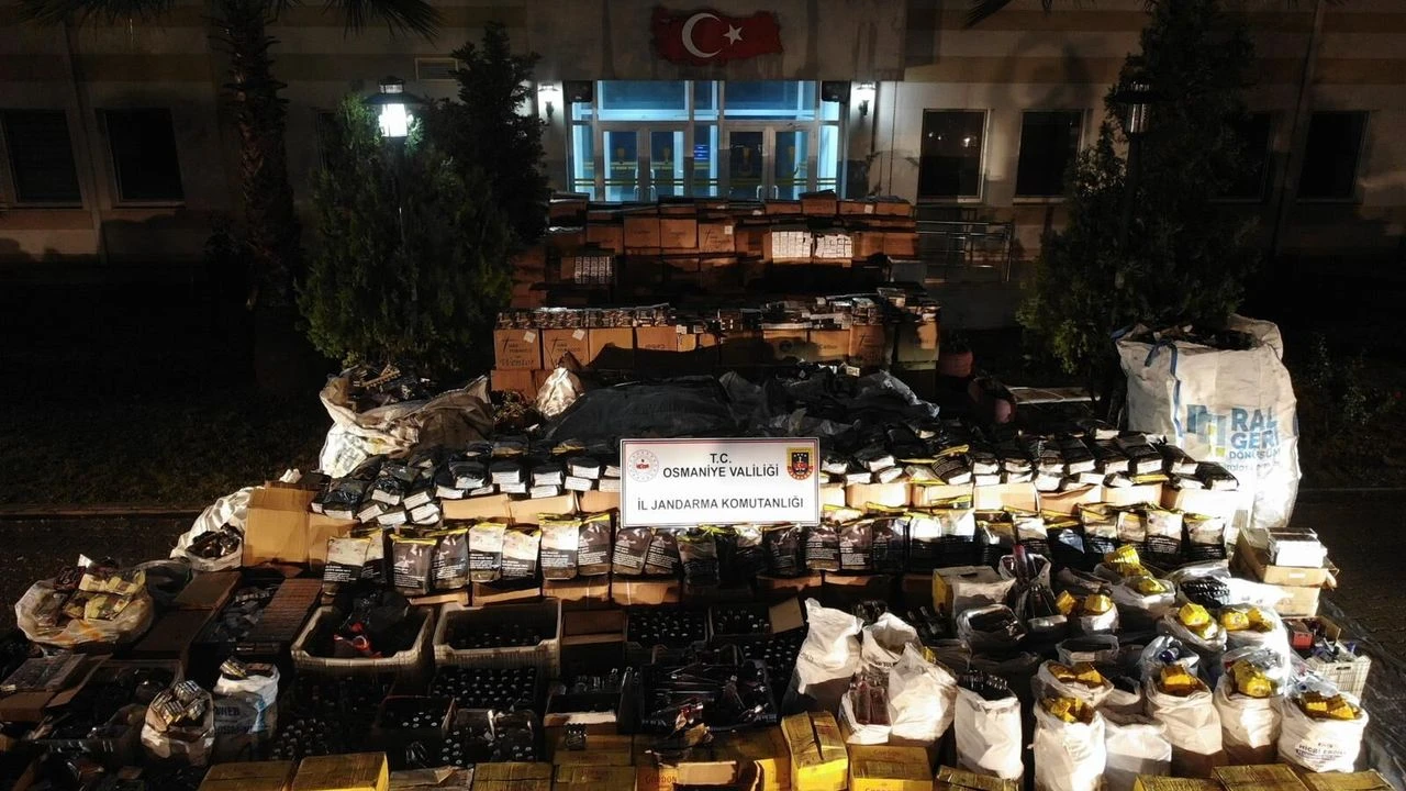 Ceyhan’da kaçakçılık operasyonu: Milyonlarca makaron ele geçirildi