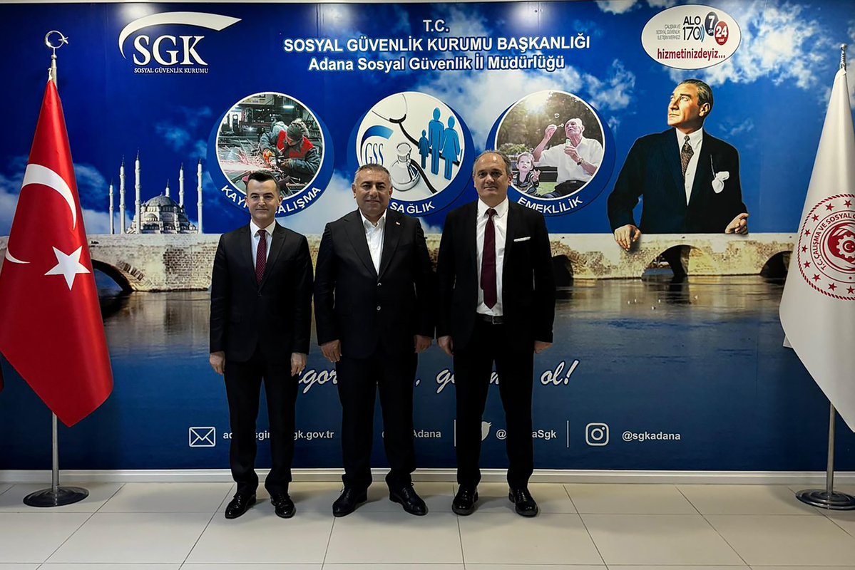 Güngör Geçer’den SGK İl Müdürü Canbolat’a ziyaret