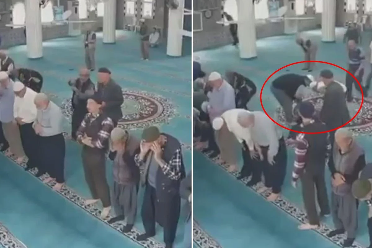 Camide fenalaşan vatandaşı imamın müdahalesi hayata döndürdü