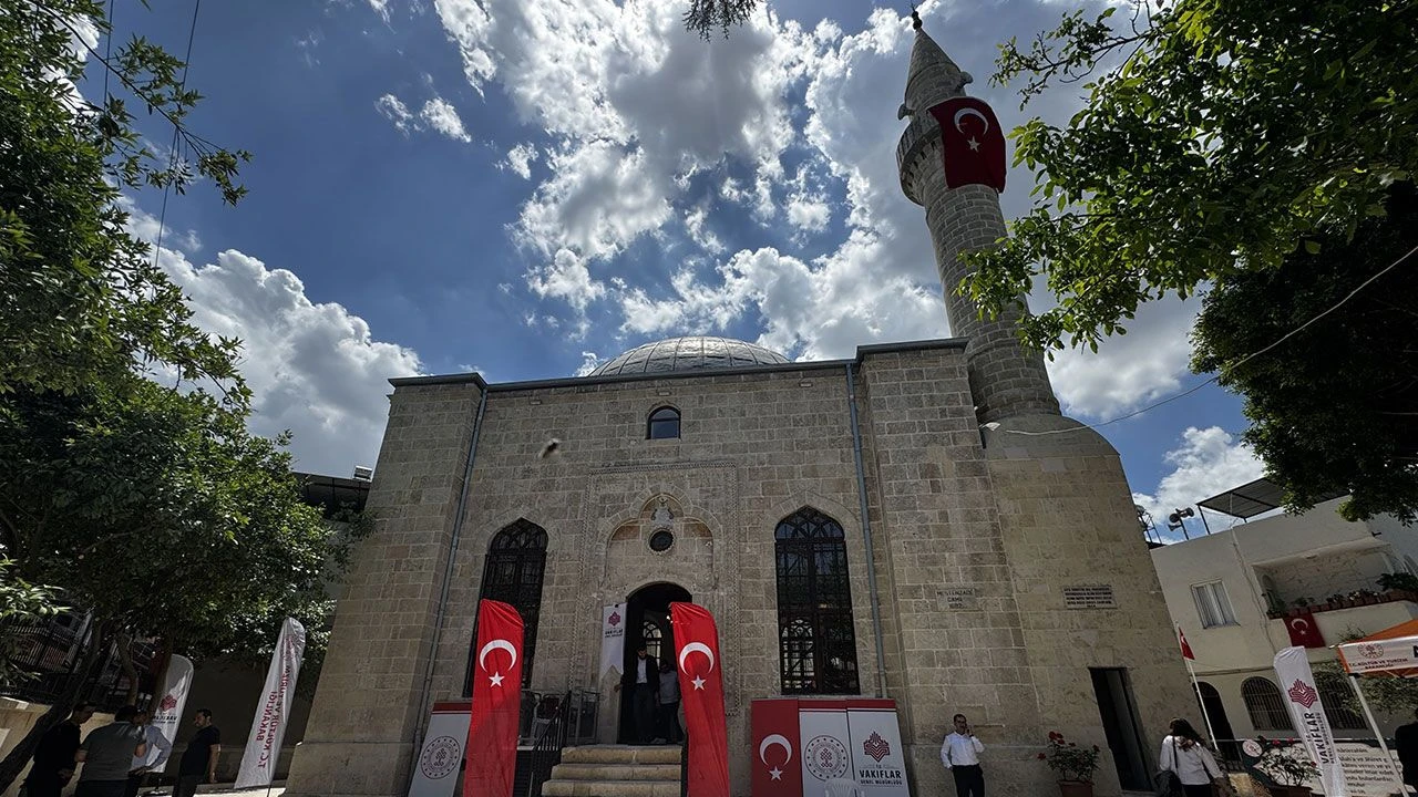 344 yıllık Mestanzade Camisi yeniden ibadete açıldı