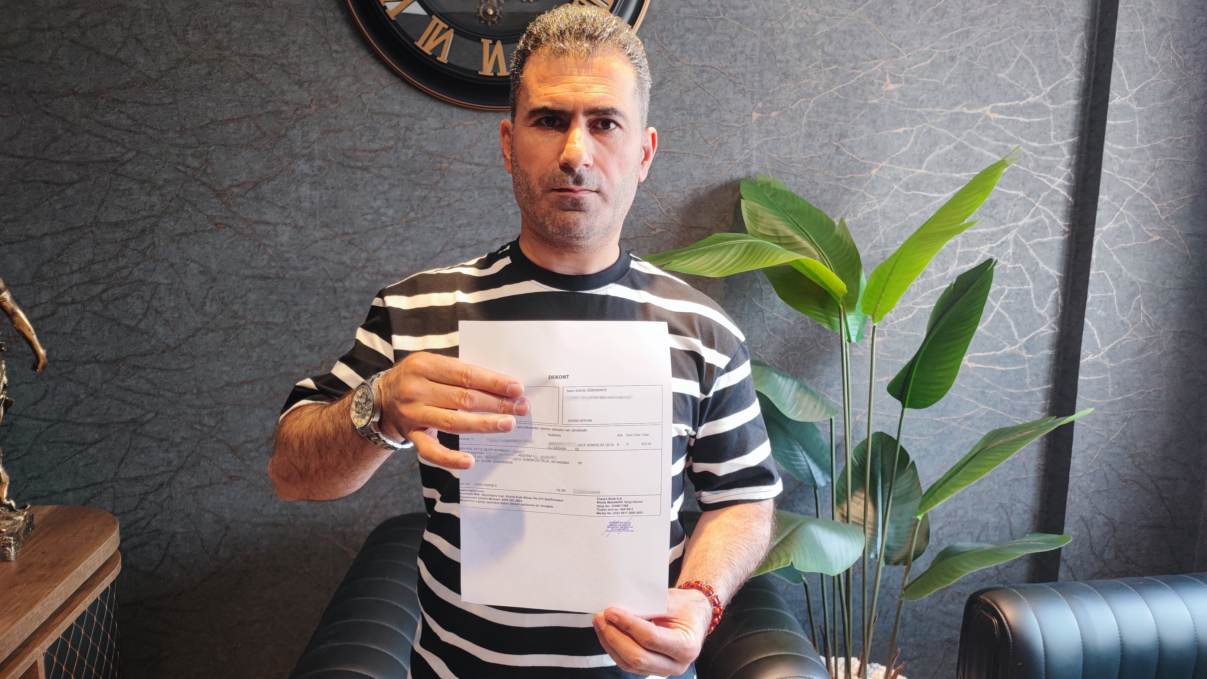 Dönerci kadının, "yiyip içip kaçtılar" dediği iki şahsın hesabı ödediği ortaya çıktı