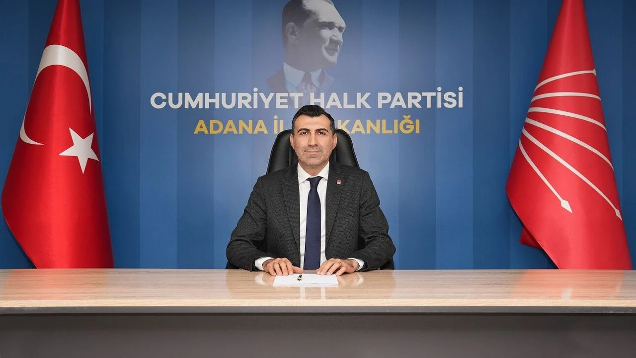 CHP Adana İl Başkanı Anıl Tanburoğlu’ndan Genel Başkan Özgür Özel' Destek Açıklaması