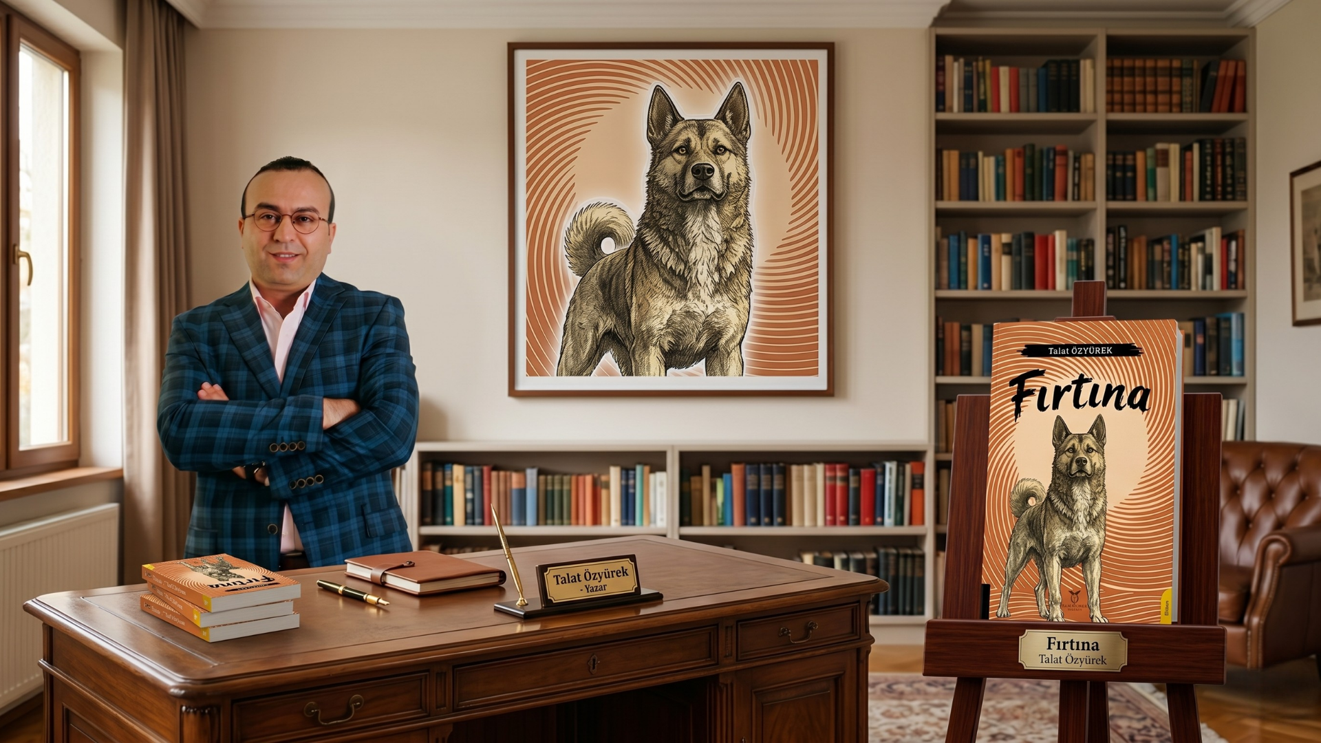 Talat Özyürek’in yeni romanı “Fırtına” 25 Mayıs’ta raflarda