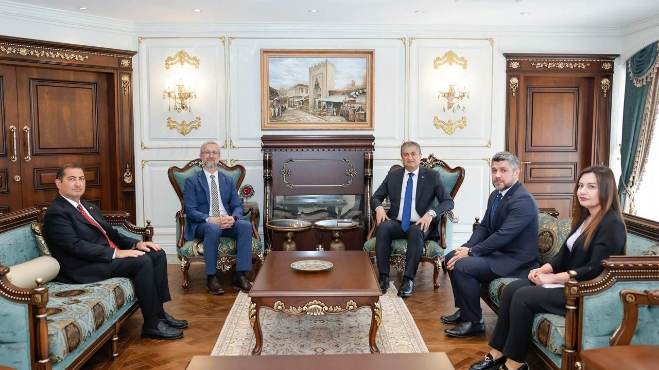 Ukrayna heyetinden Adana Valiliği’ne ziyaret