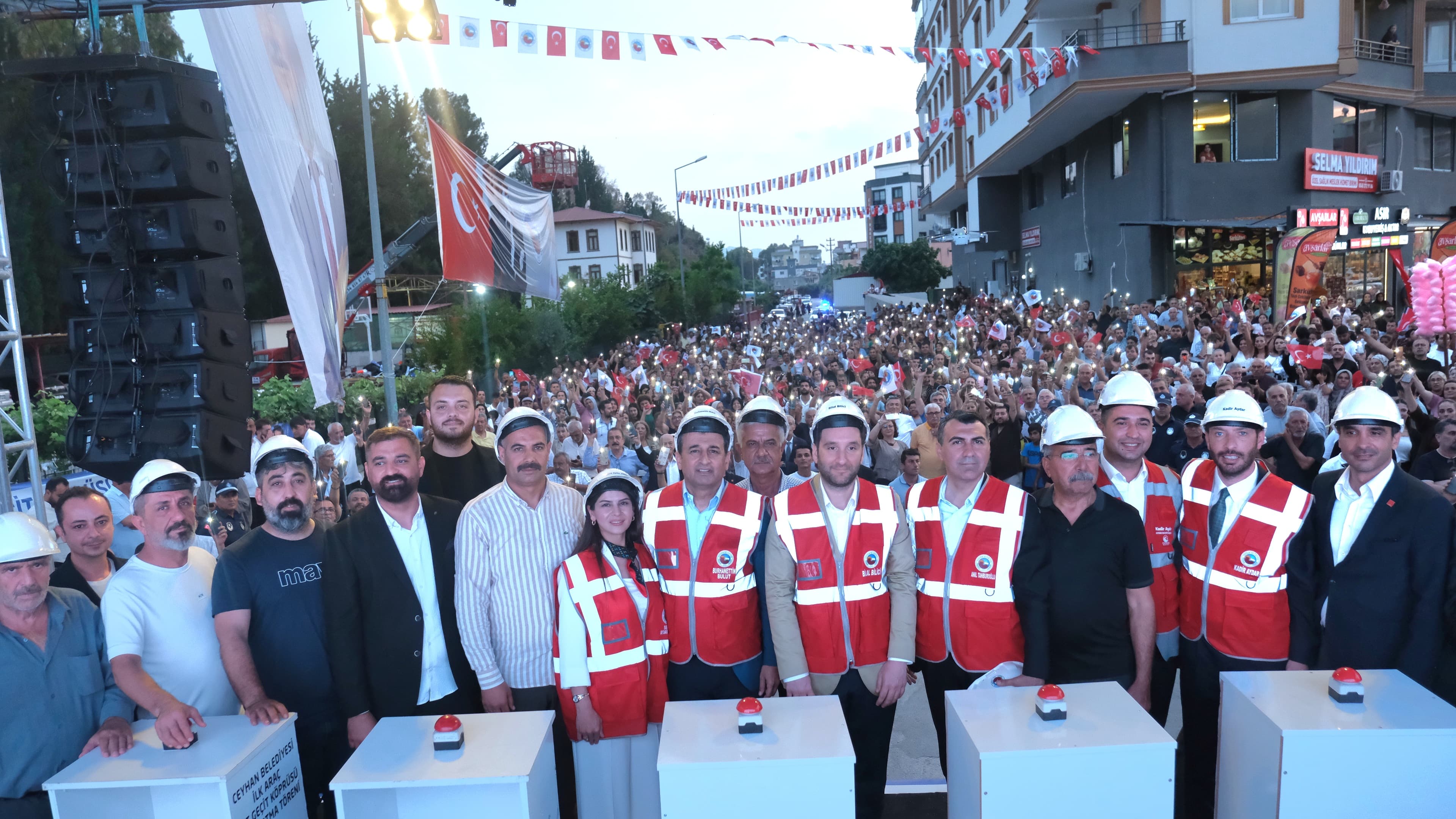 Ceyhan’ın ilk araç üst geçit köprüsünün temeli atıldı