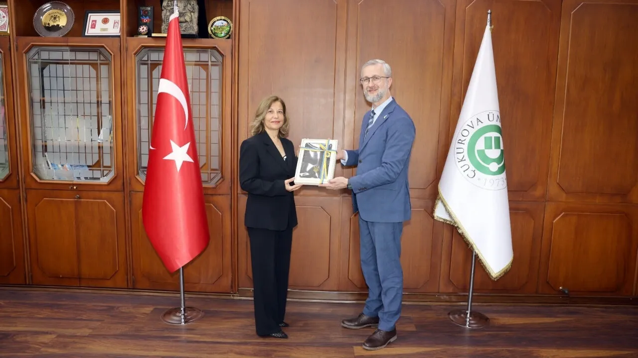 Ukrayna Büyükelçisi’nden Çukurova Üniversitesi’ne 