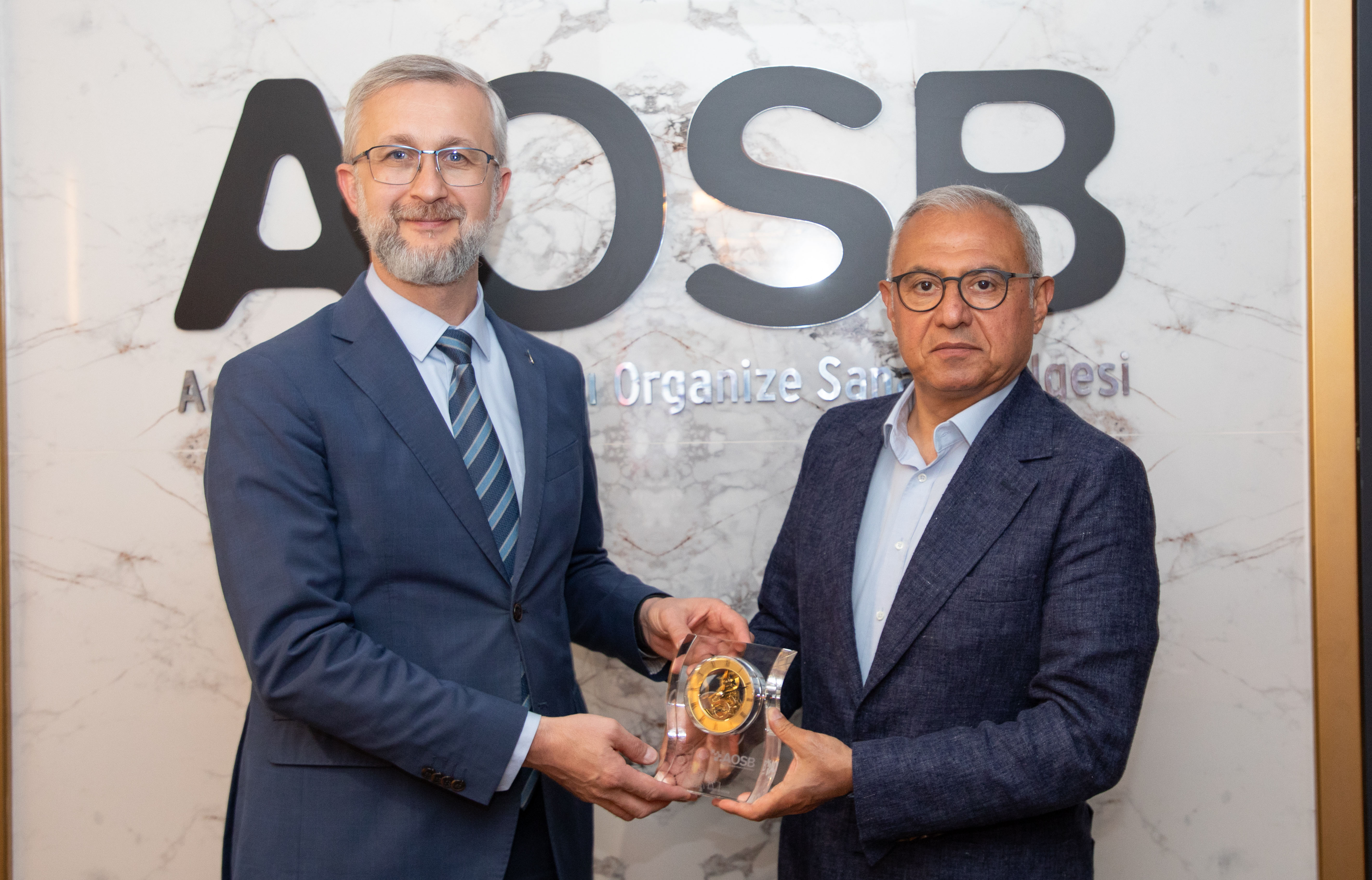 AOSB yönetimi Ukrayna heyetini ağırladı