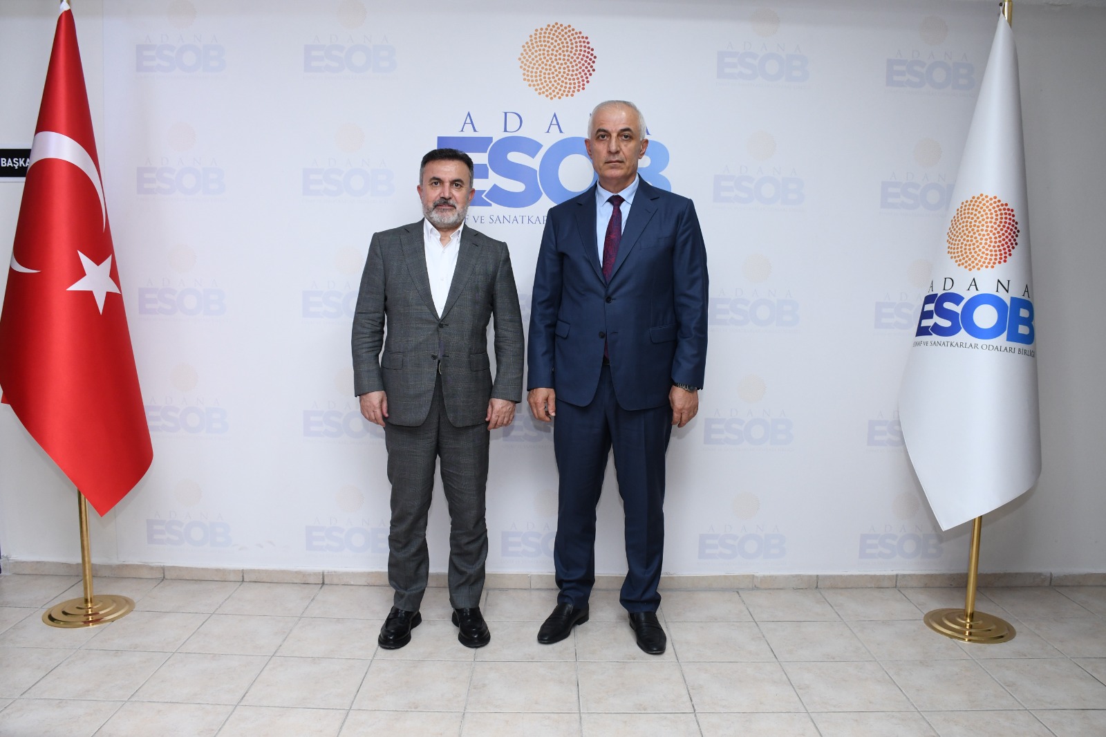 Tamer Dağlı’dan Adana Esnaf ve Sanatkarlar Odaları Birliği’ne ziyaret
