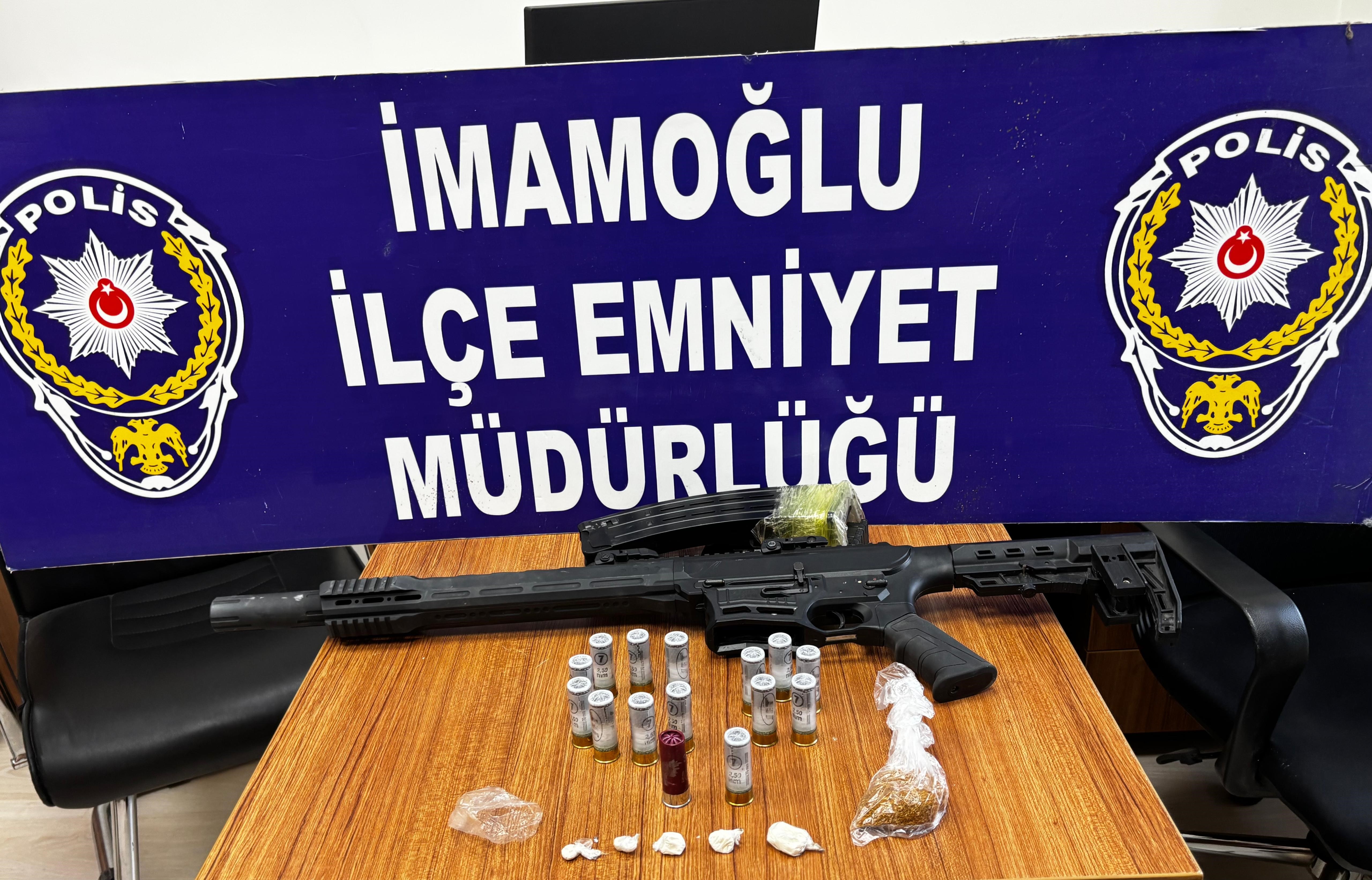 İmamoğlu’nda “Fedai” lakaplı uyuşturucu satıcısı tutuklandı