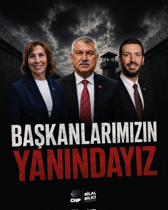 Bilal Bilici’den Karalar, Tekin ve Aydar’a destek mesajı