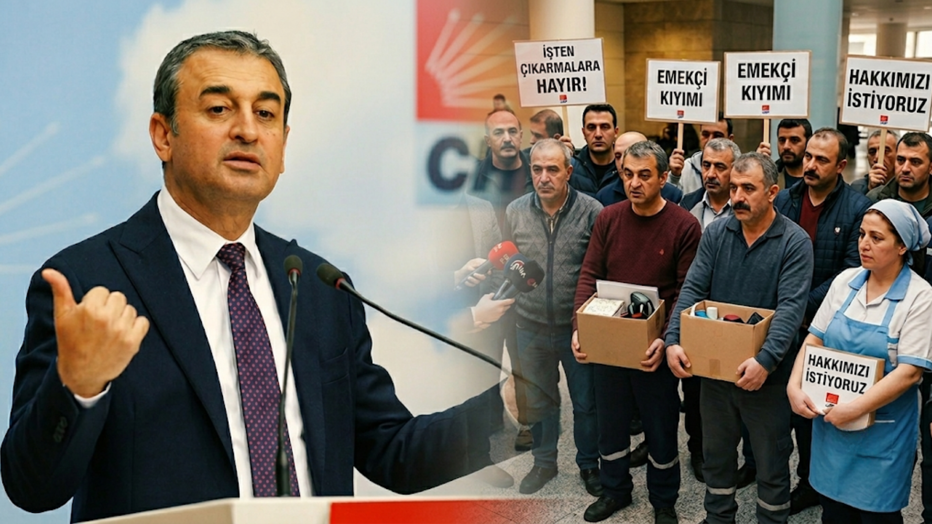 Burhanettin Bulut: “Genel Merkez’de emekçi kıyımı yapılıyor”