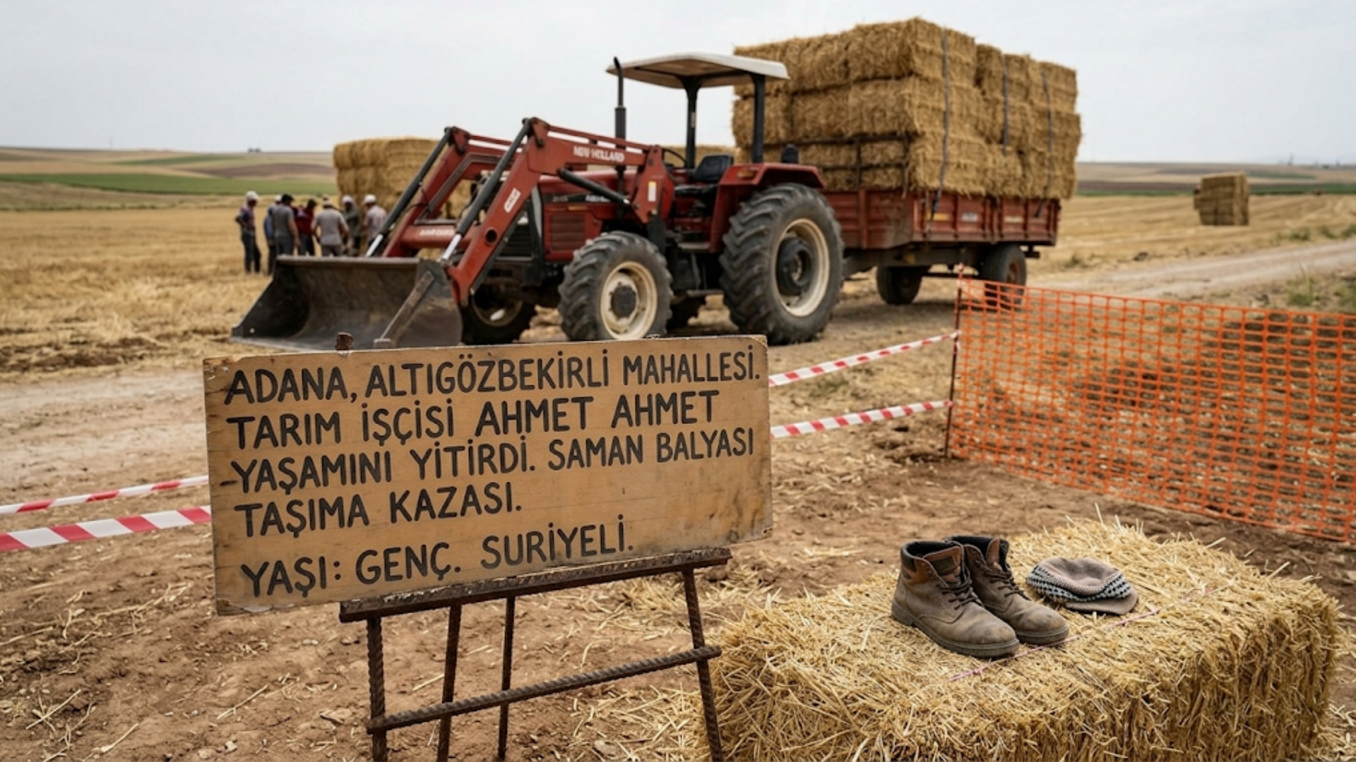 Adana’da traktörün altında kalan tarım işçisi hayatını kaybetti