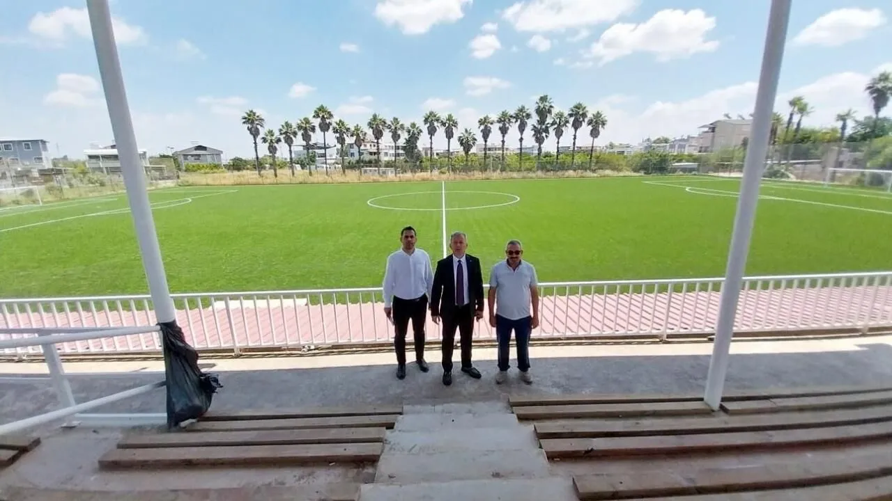 Havutlu Stadı’nın sentetik çim sahası yenilendi