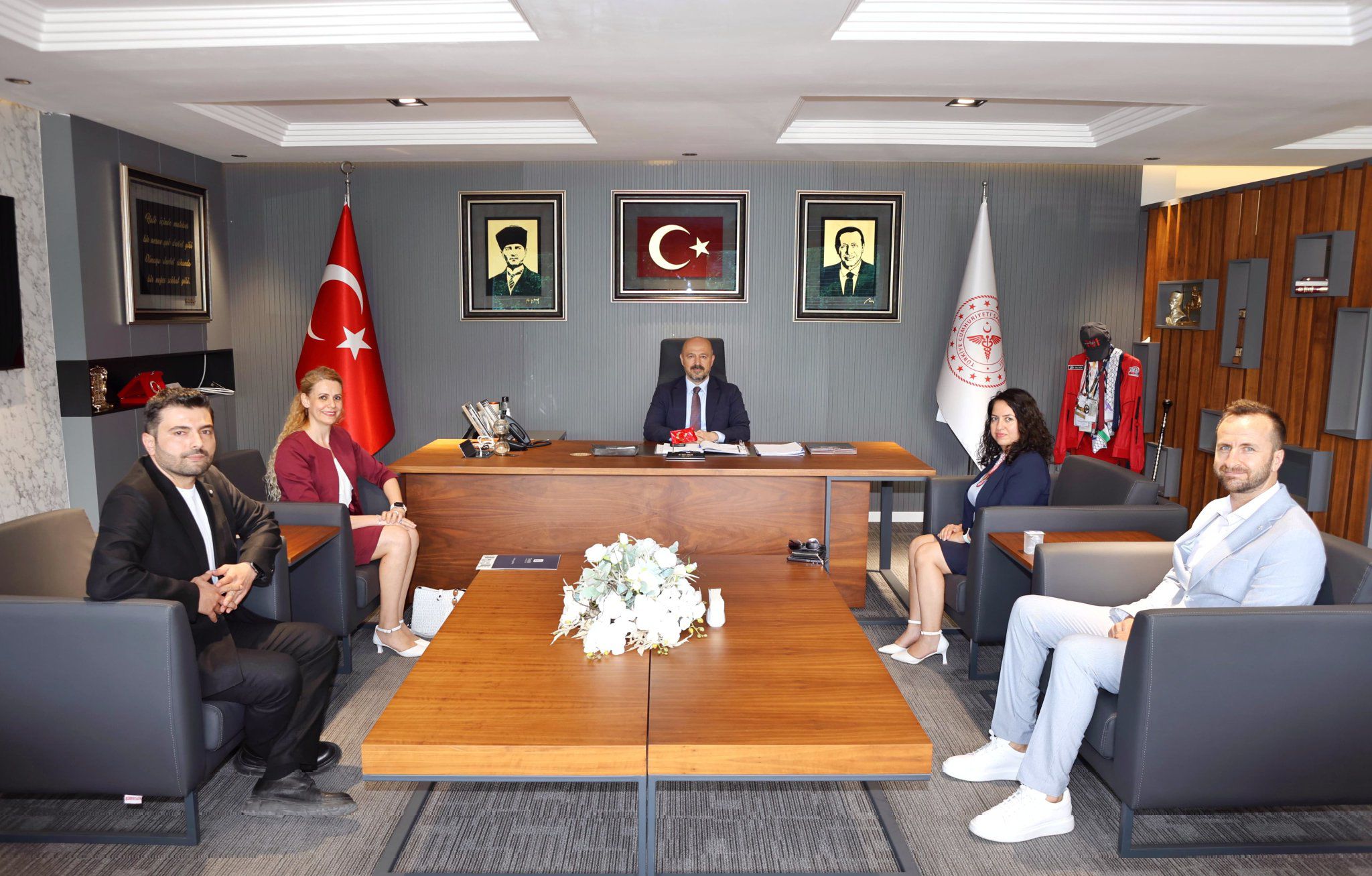 Halil Nacar, Tarsus Üniversitesi heyetini ağırladı