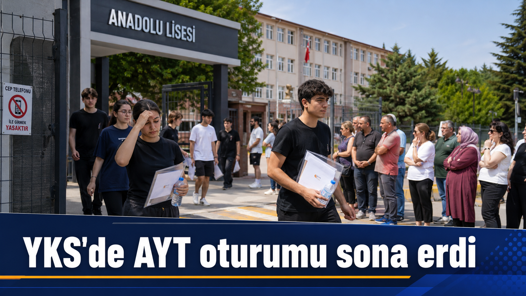 YKS’de AYT oturumu sona erdi