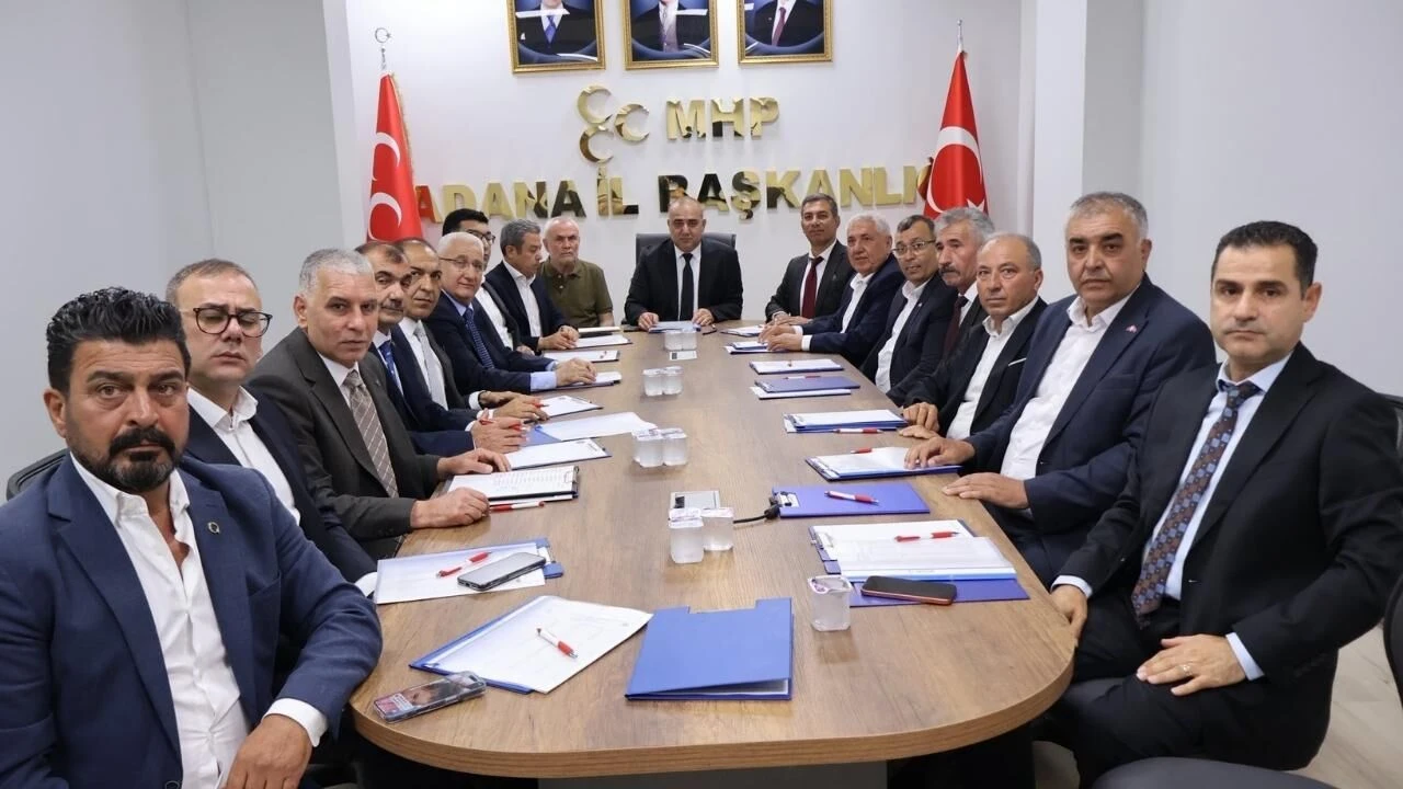 MHP Adana’da teşkilat çalışmaları değerlendirildi