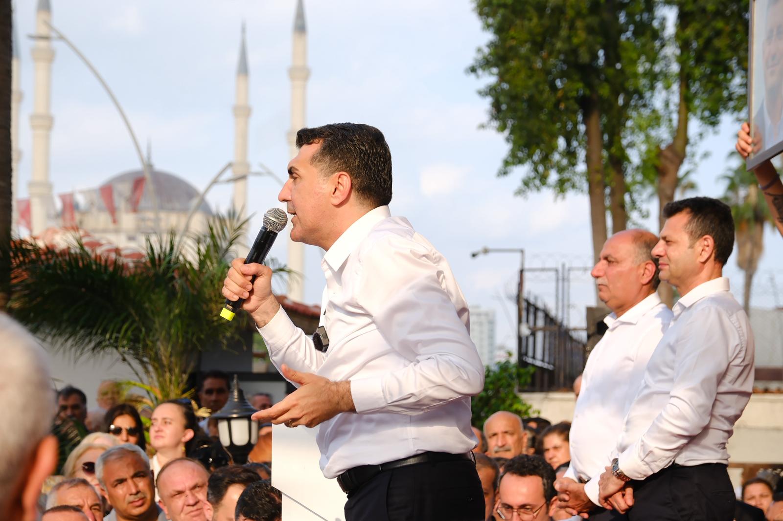 Başkan Tanburoğlu: “Bize bina değil, halk lazım. Muhalefet değil, iktidar lazım”