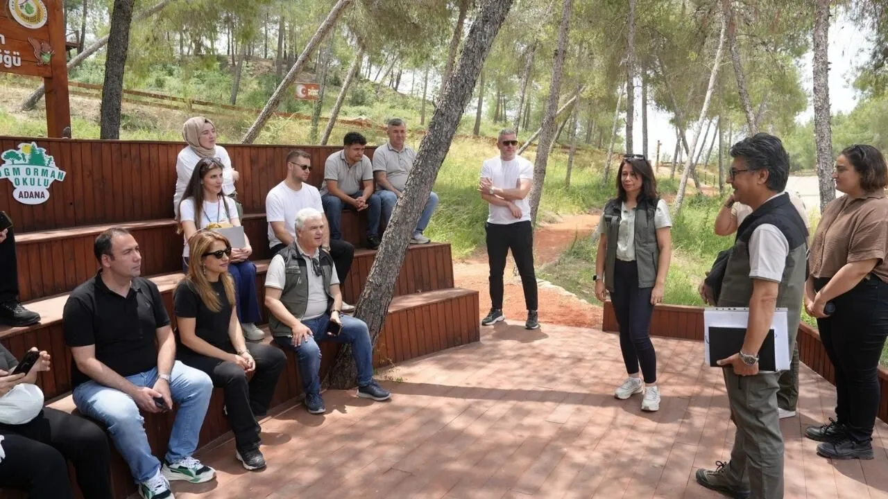 Adana Orman Okulu üç bölge müdürlüğüne örnek oldu