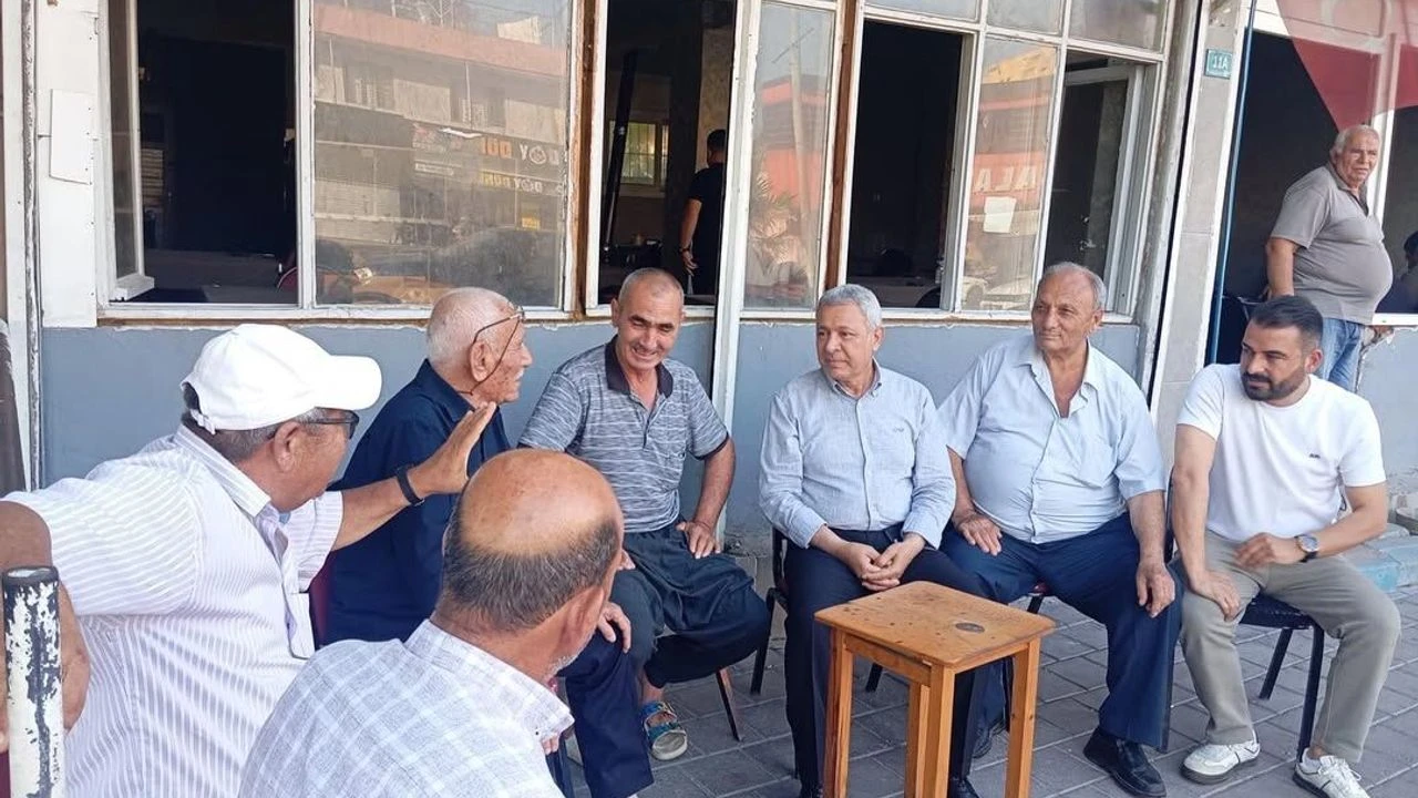 Orhan Sümer Sarıçam’da vatandaşlarla buluştu