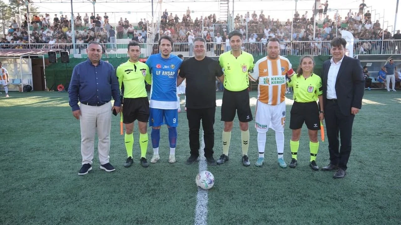 Aladağ Futbol Turnuvası’nda ilk düdük çaldı