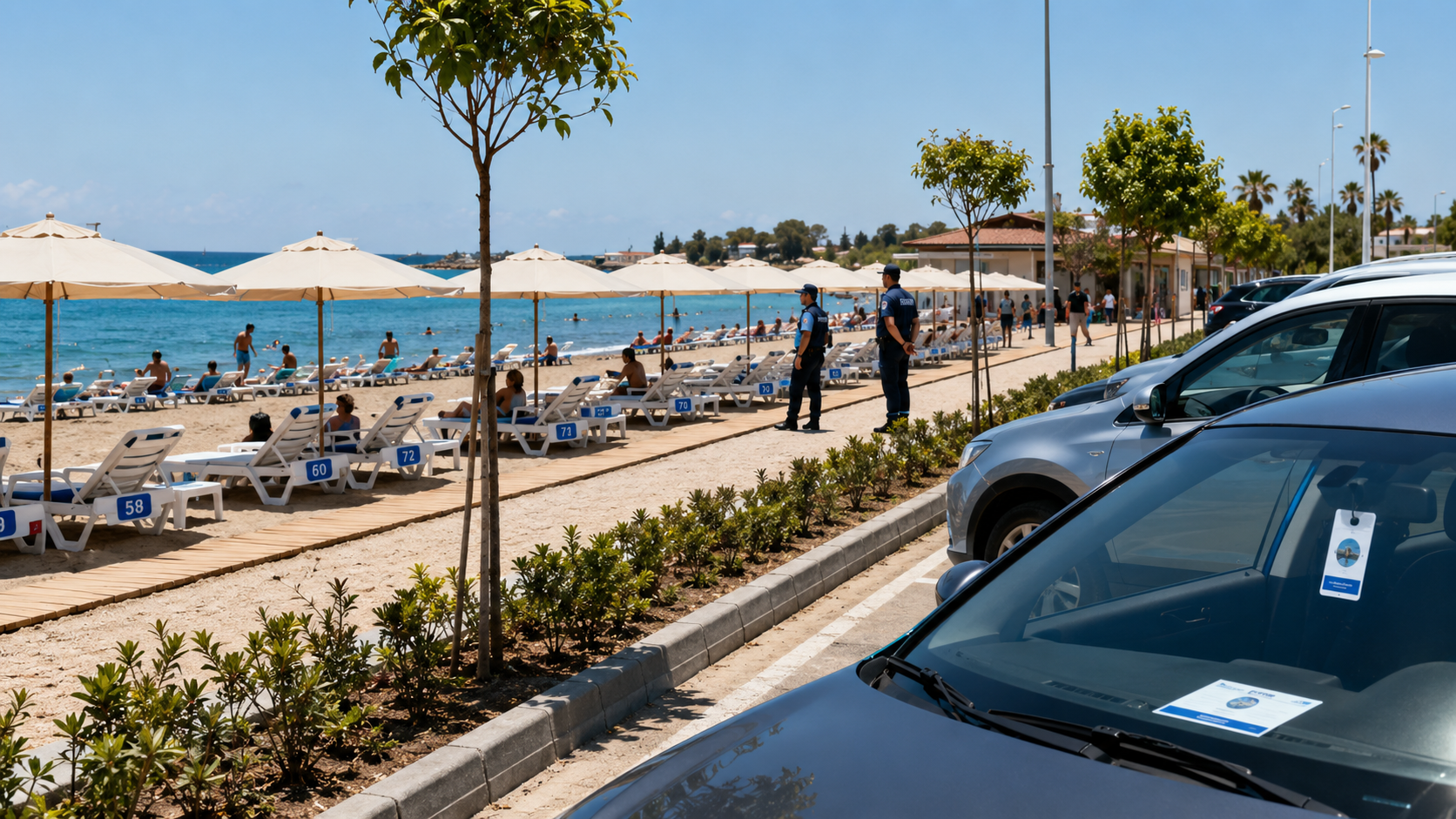 Yumurtalık’ta şezlong ve otoparklarda yeni uygulama