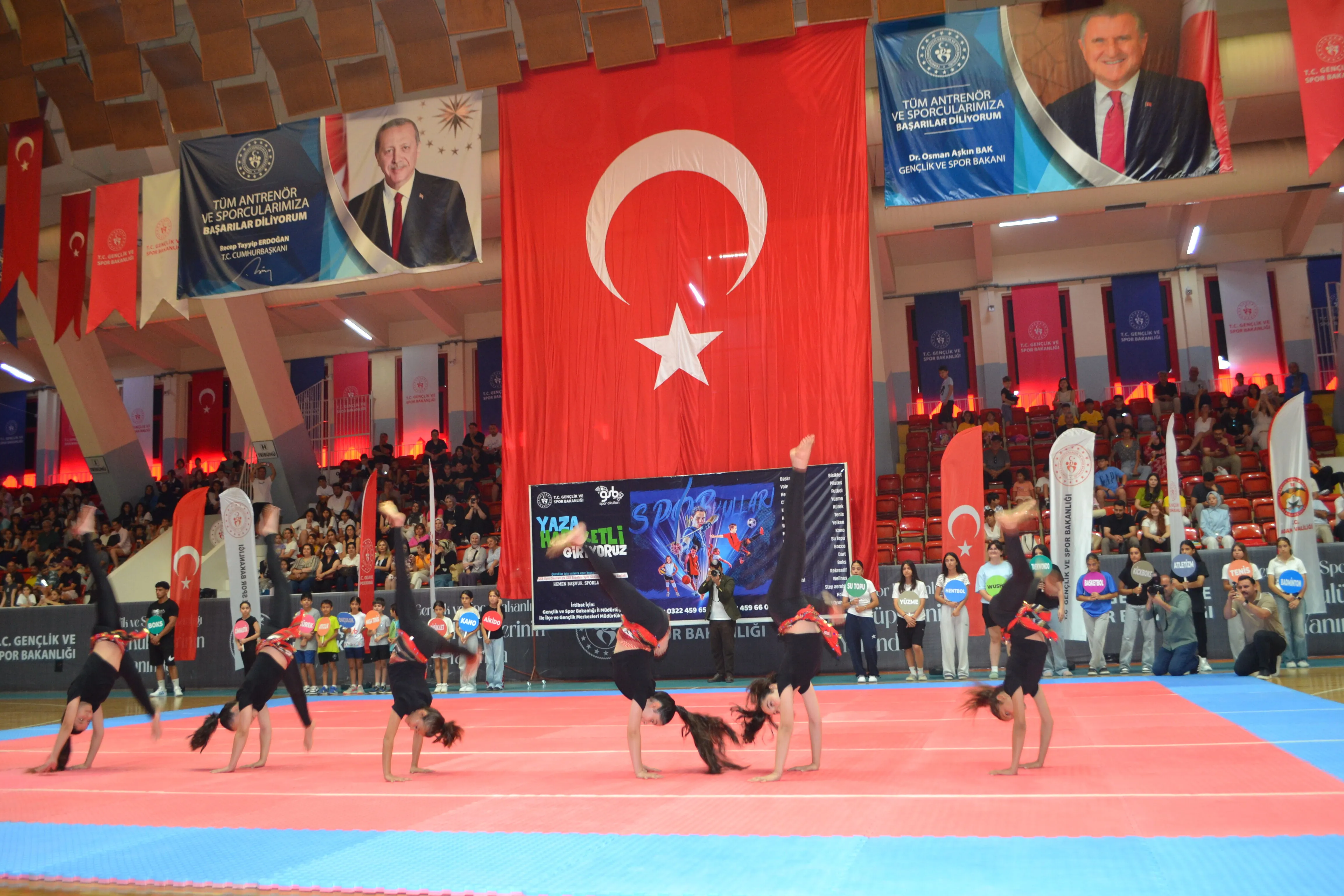 Adana’da GSB Spor Okulları ve Engelsiz Spor Okulları açıldı