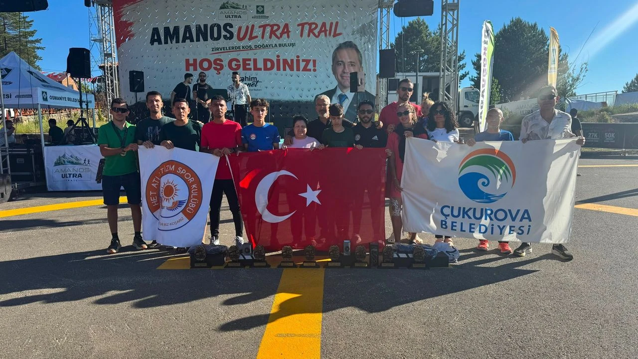 Çukurova Belediyesi sporcuları Amanos’ta zirveye çıktı