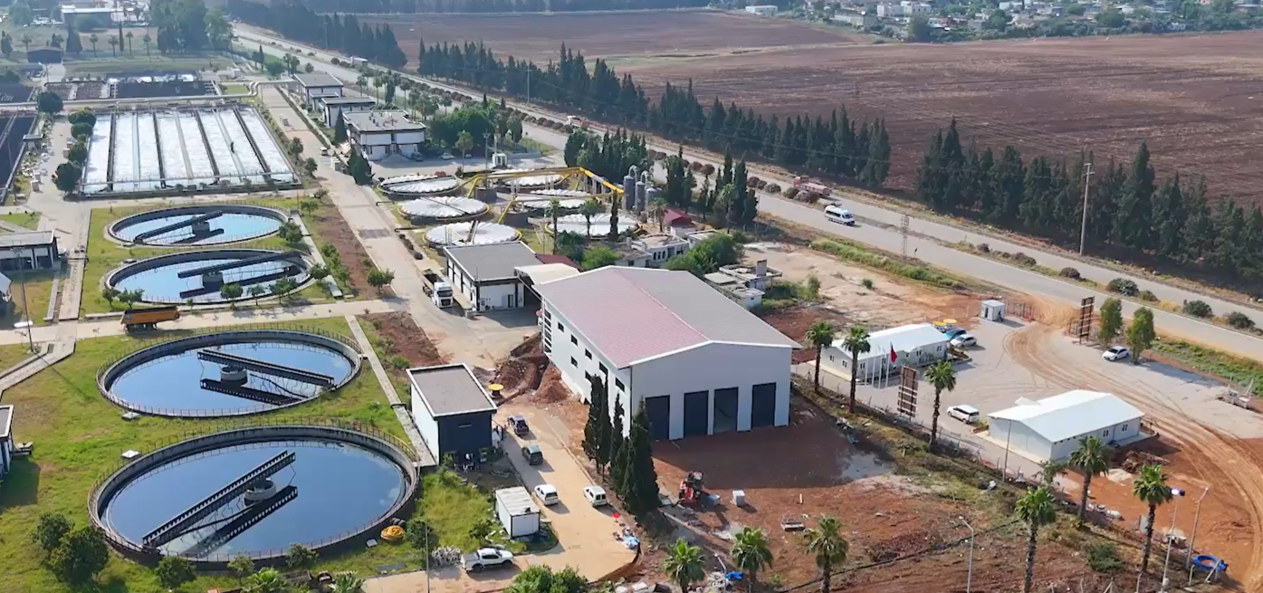 AOSB’nin Çamur Kurutma Tesisi’nde önemli aşama tamamlandı