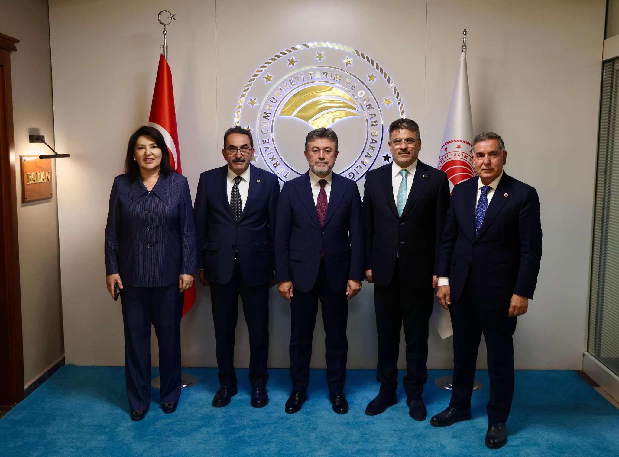 AK Parti Adana milletvekillerinden Bakan Yumaklı’ya ziyaret