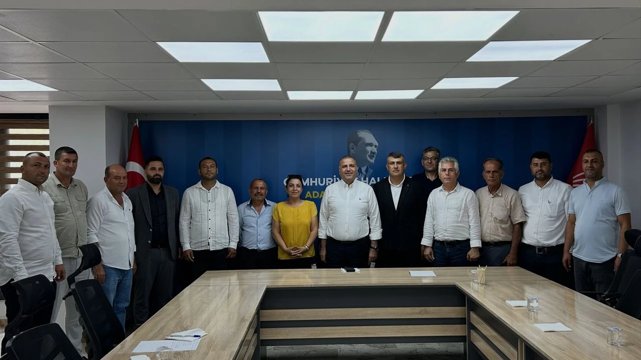 CHP İl Başkanı Bayram’a mahalle muhtarlarından ziyaret