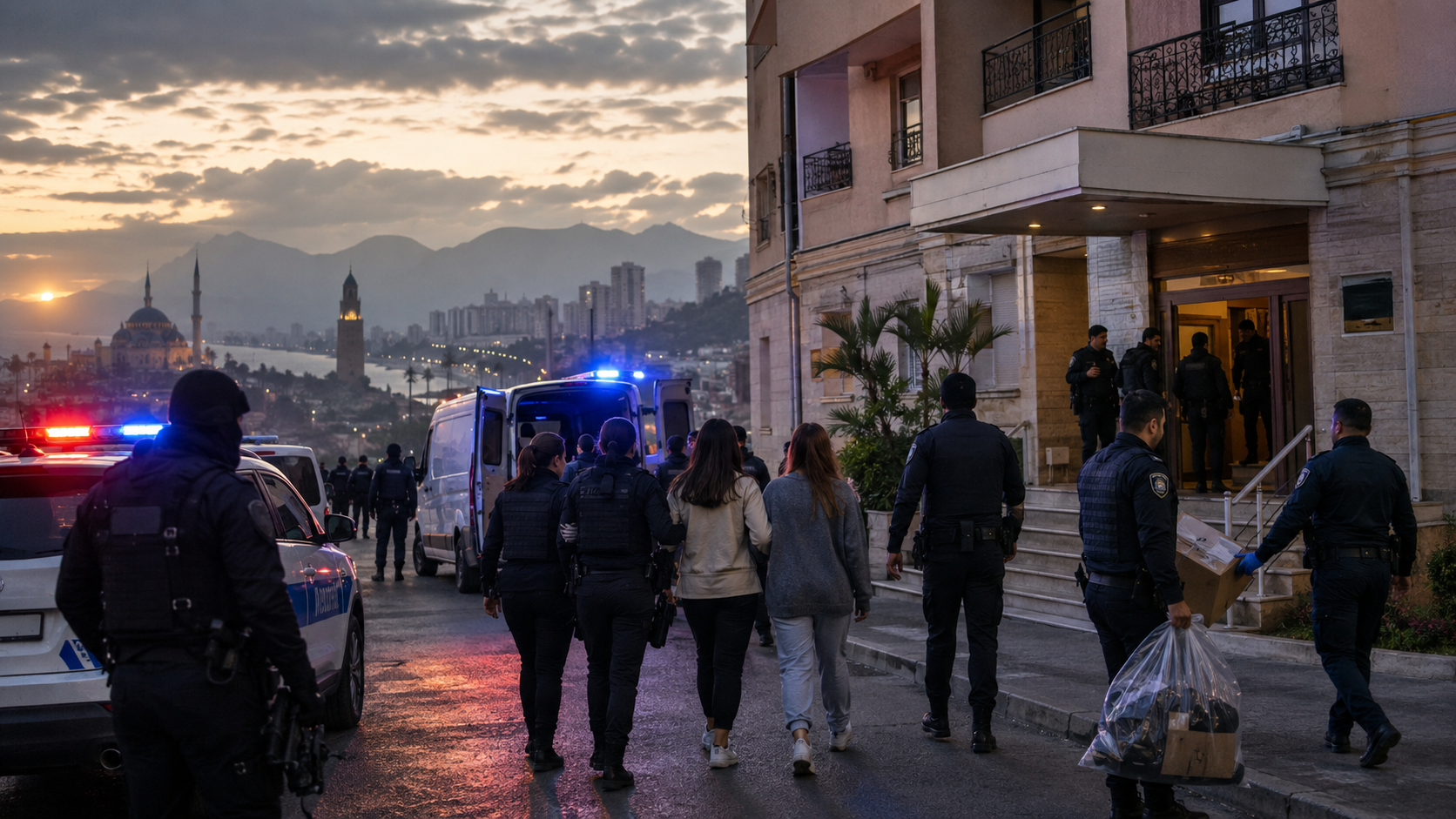 Antalya ve Adana’da fuhuş operasyonu: 14 kişi tutuklandı