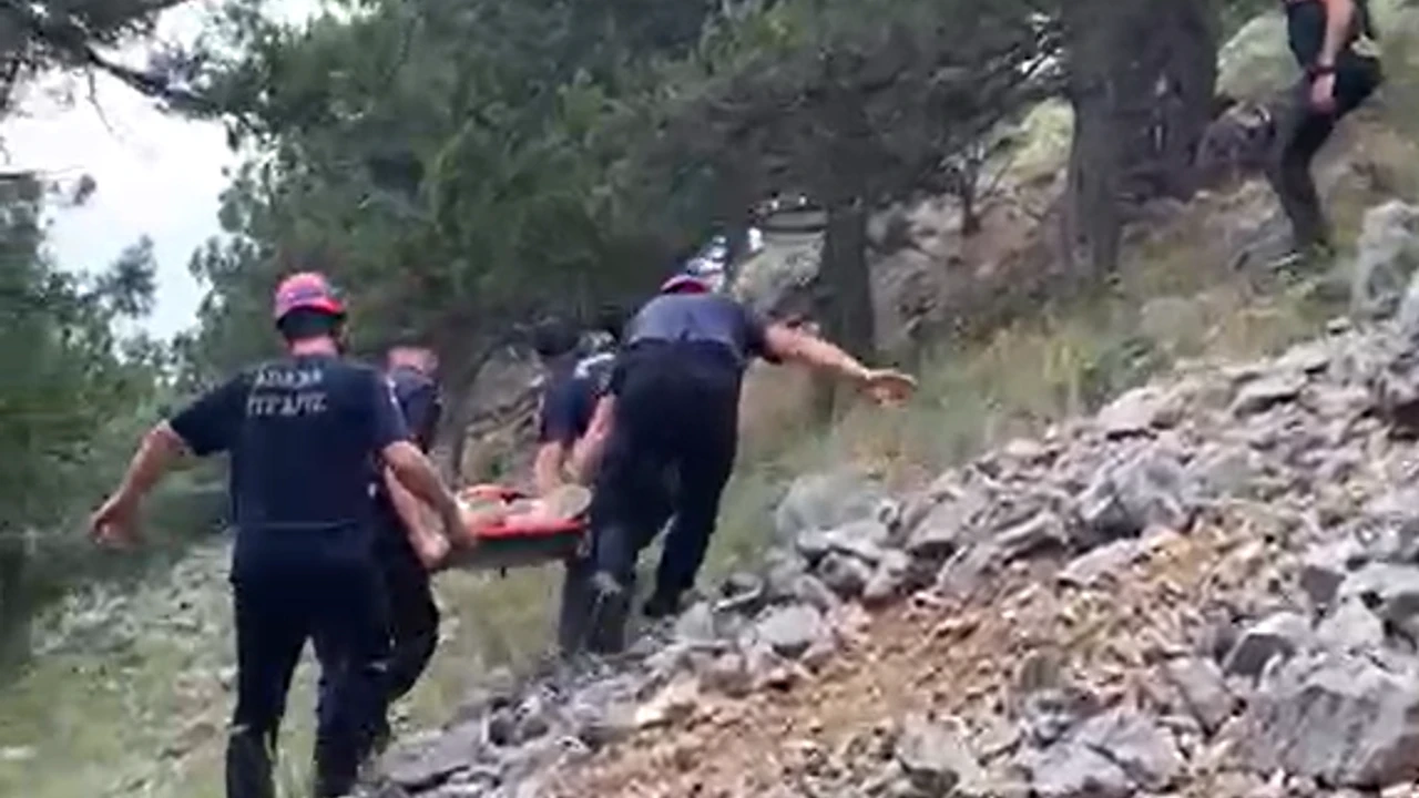 Pozantı’da ormanlık alanda mahsur kalan vatandaş kurtarıldı
