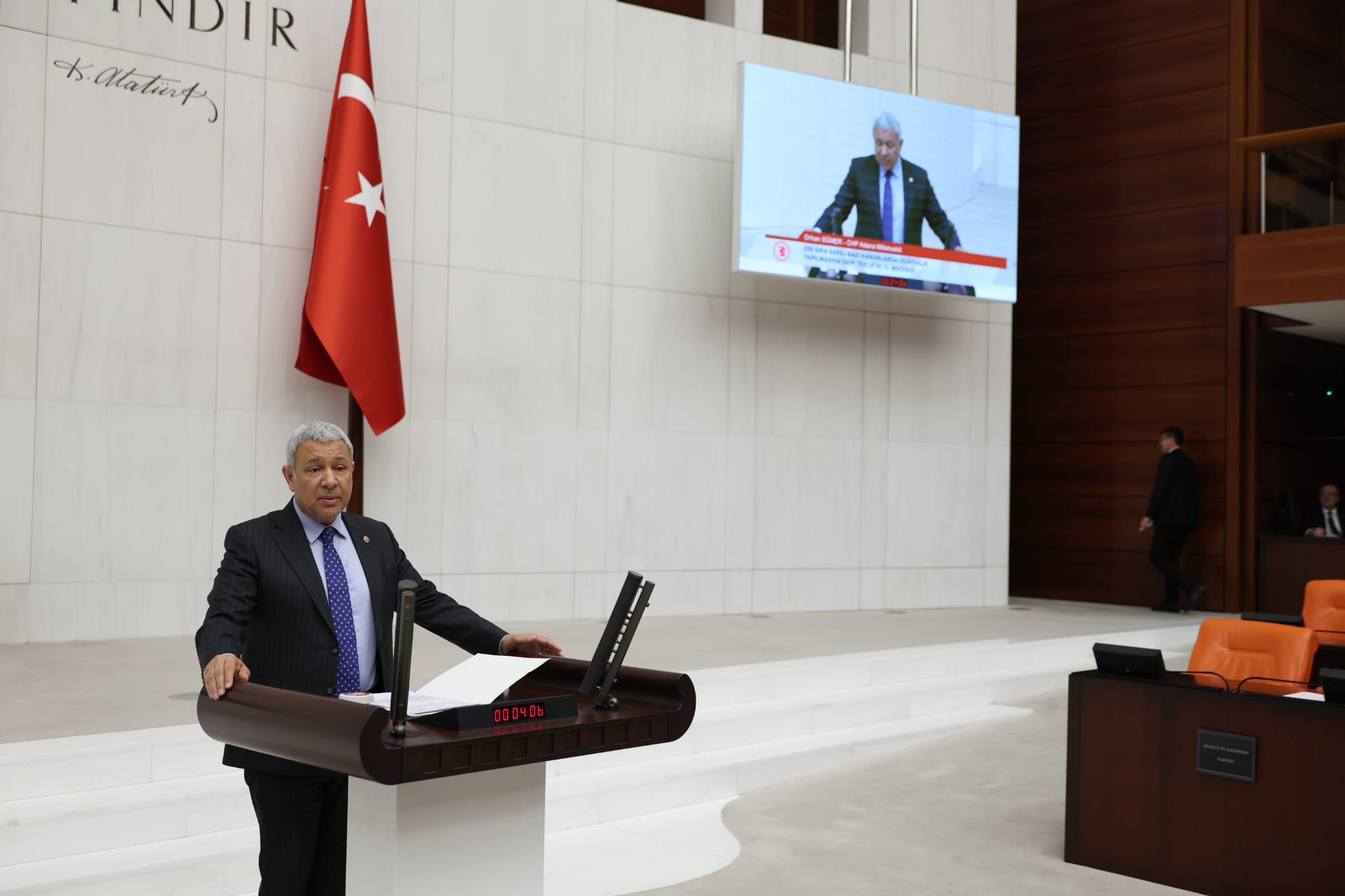 CHP Adana Milletvekili Orhan Sümer: “Kozan demir yolu projesinde 5 yıldır yaprak kımıldamıyor”