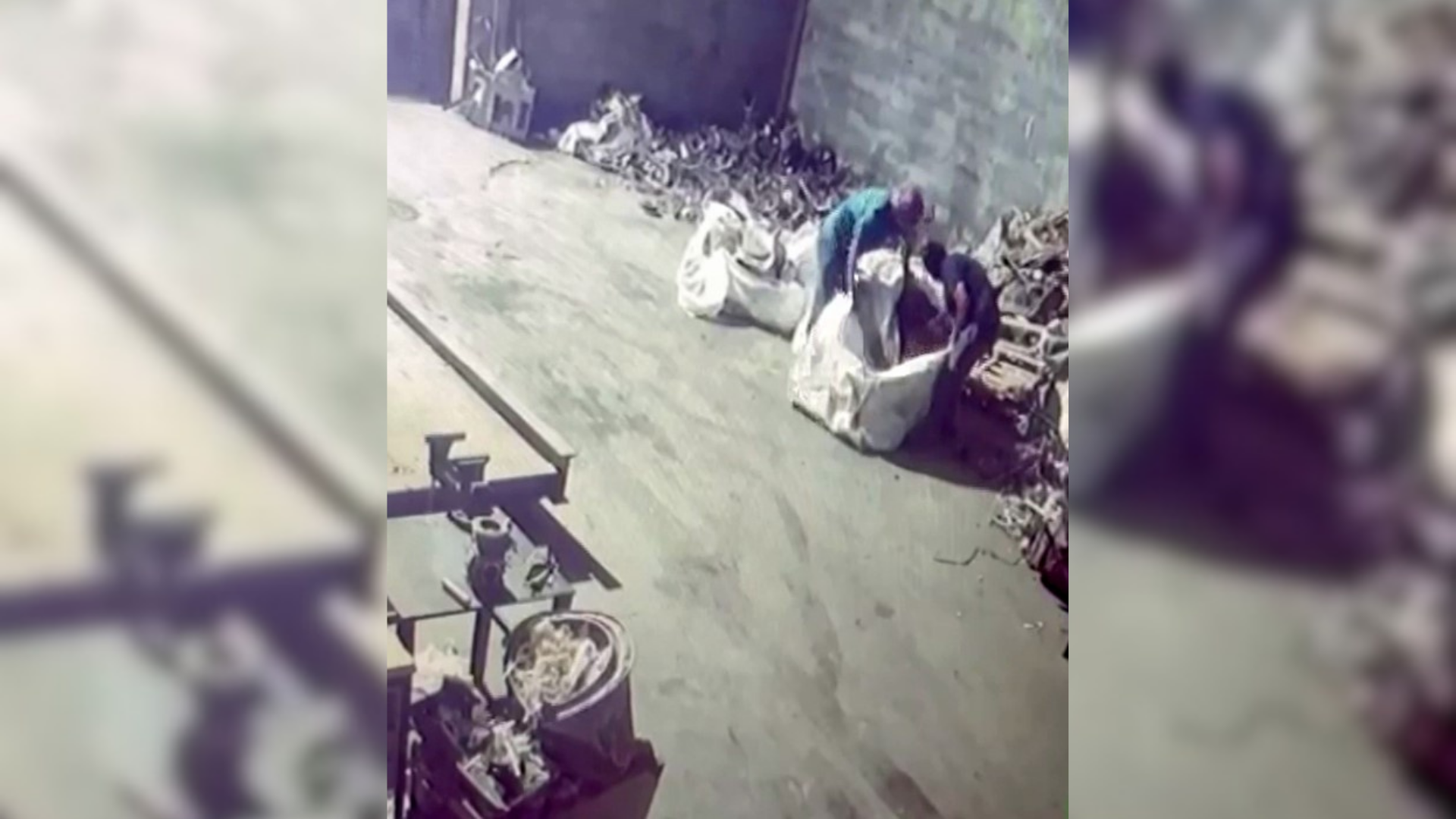 Geri dönüşüm tesisinden 250 bin liralık bakır çaldılar