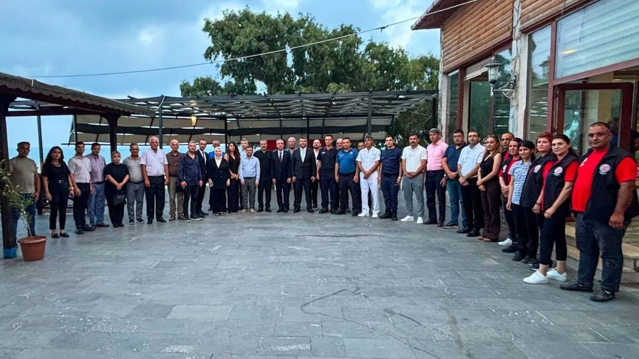 Karataş Kaymakamı Necati Aktan’a veda programı