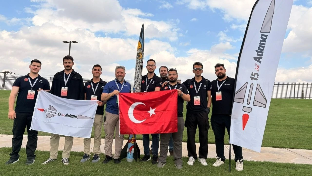 Çukurova Üniversitesi roket takımından uluslararası başarı