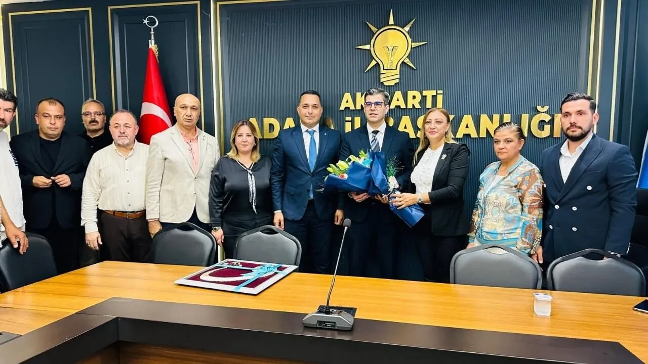 Mustafa Özkan’a Sarıçam teşkilatından destek ziyareti