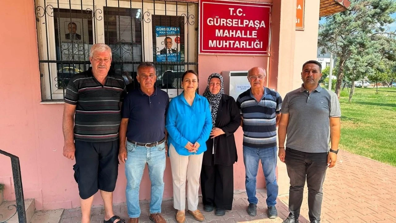 Müzeyyen Şevkin mahallelerin taleplerini muhtarlardan dinledi