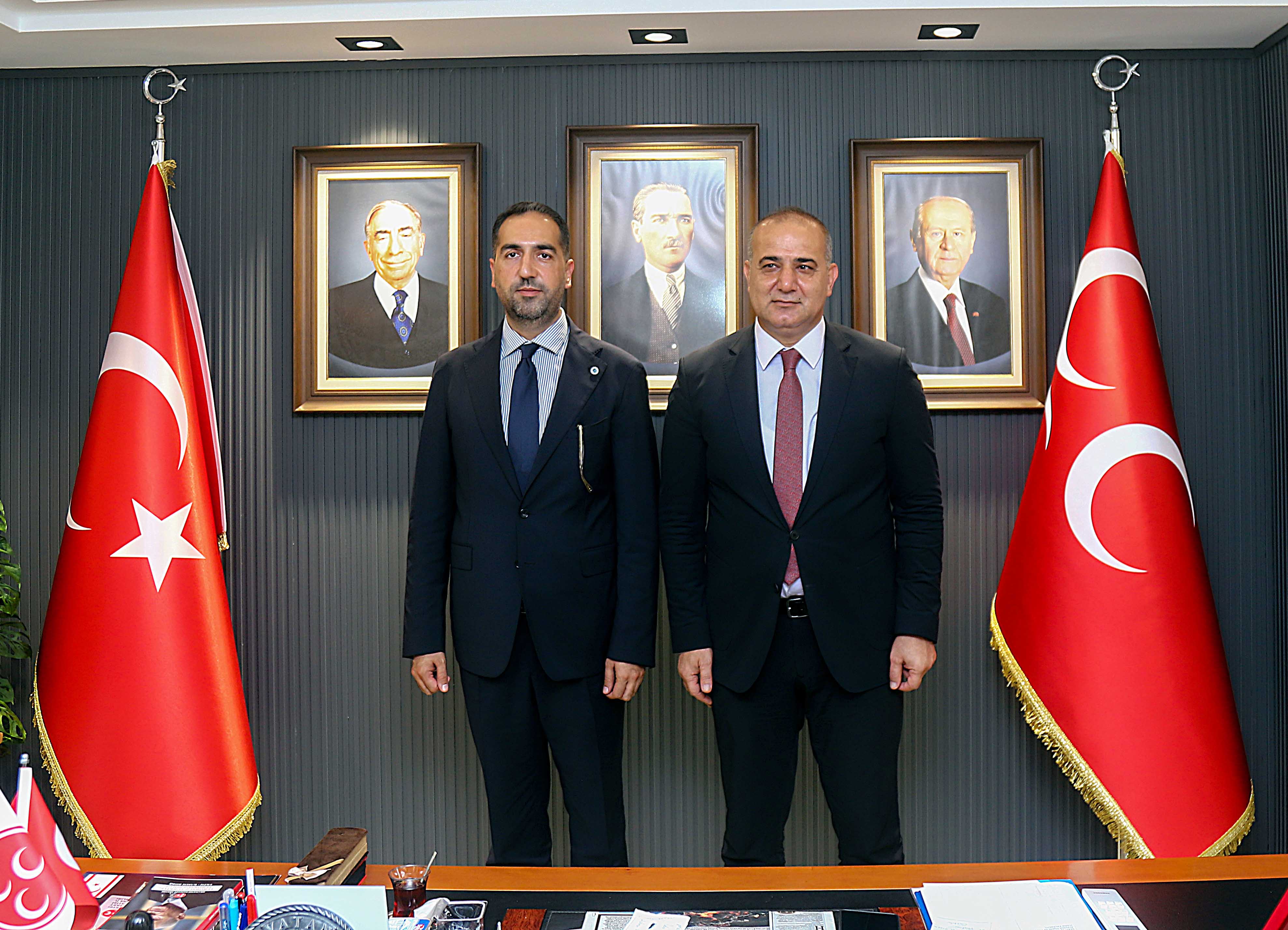 Çukurova GİAD’dan MHP Adana İl Başkanı Hakan Yıldırım’a ziyaret
