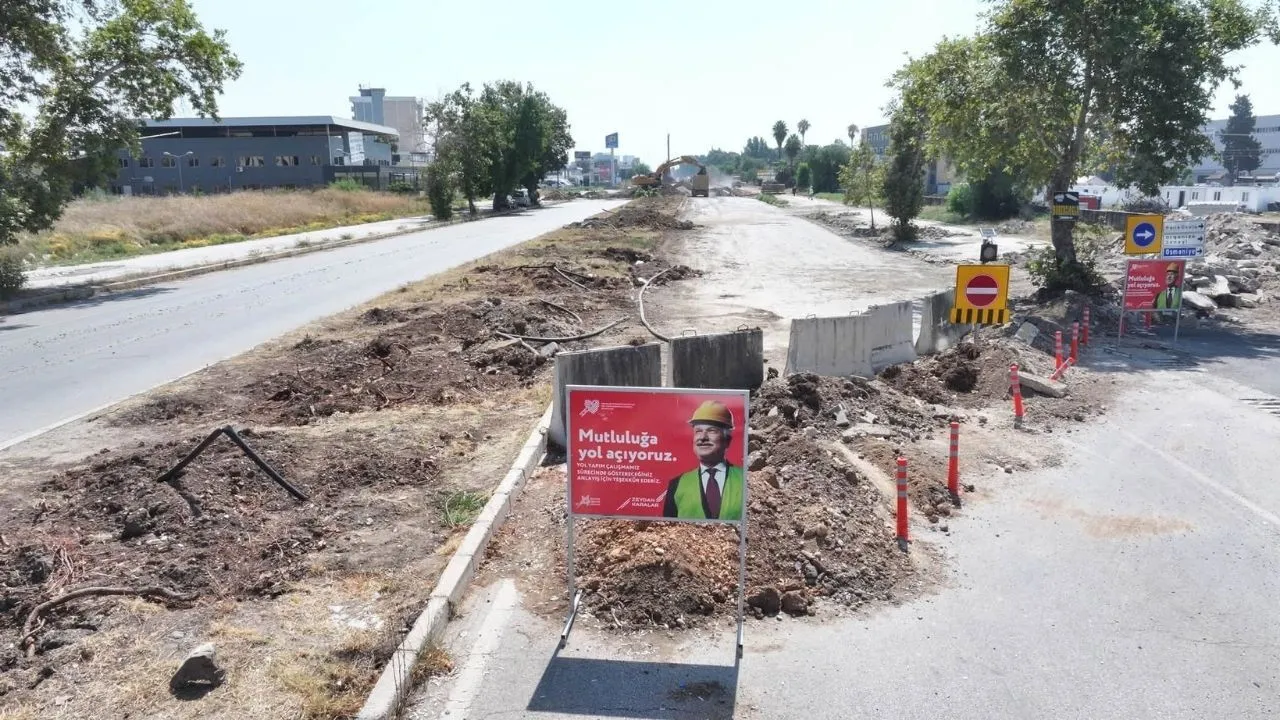 Asri Mezarlık önü alt geçit projesinde çalışmalar devam ediyor