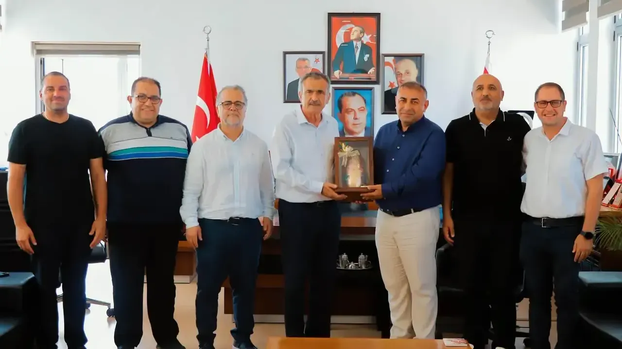 Güngör Geçer’den Gazimağusa’da kültür ve sanat ziyareti