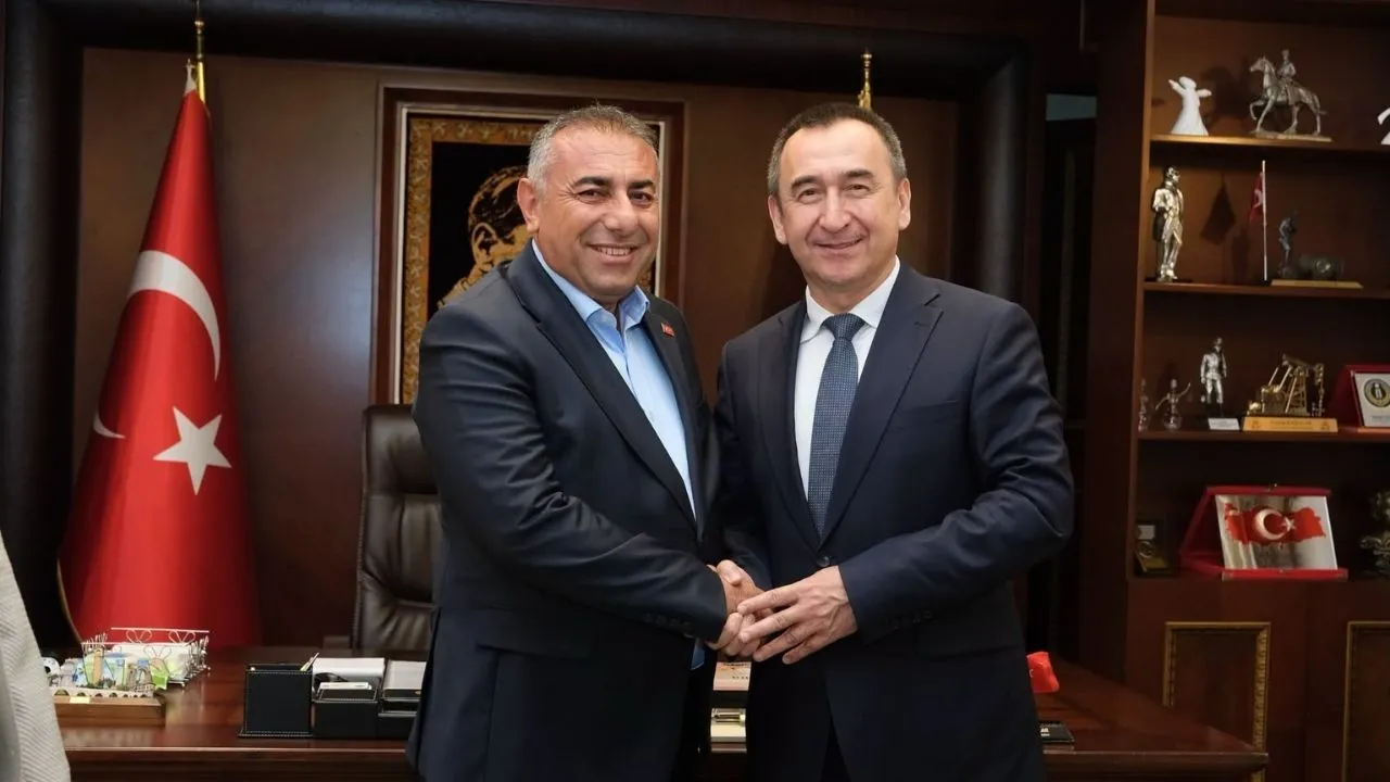 Güngör Geçer, Özbekistan Büyükelçisi Haydarov’u makamında ağırladı