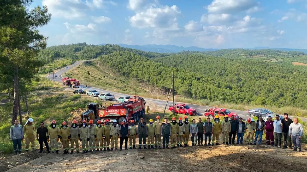 Aladağ’da orman yangını hazırlıkları denetlendi