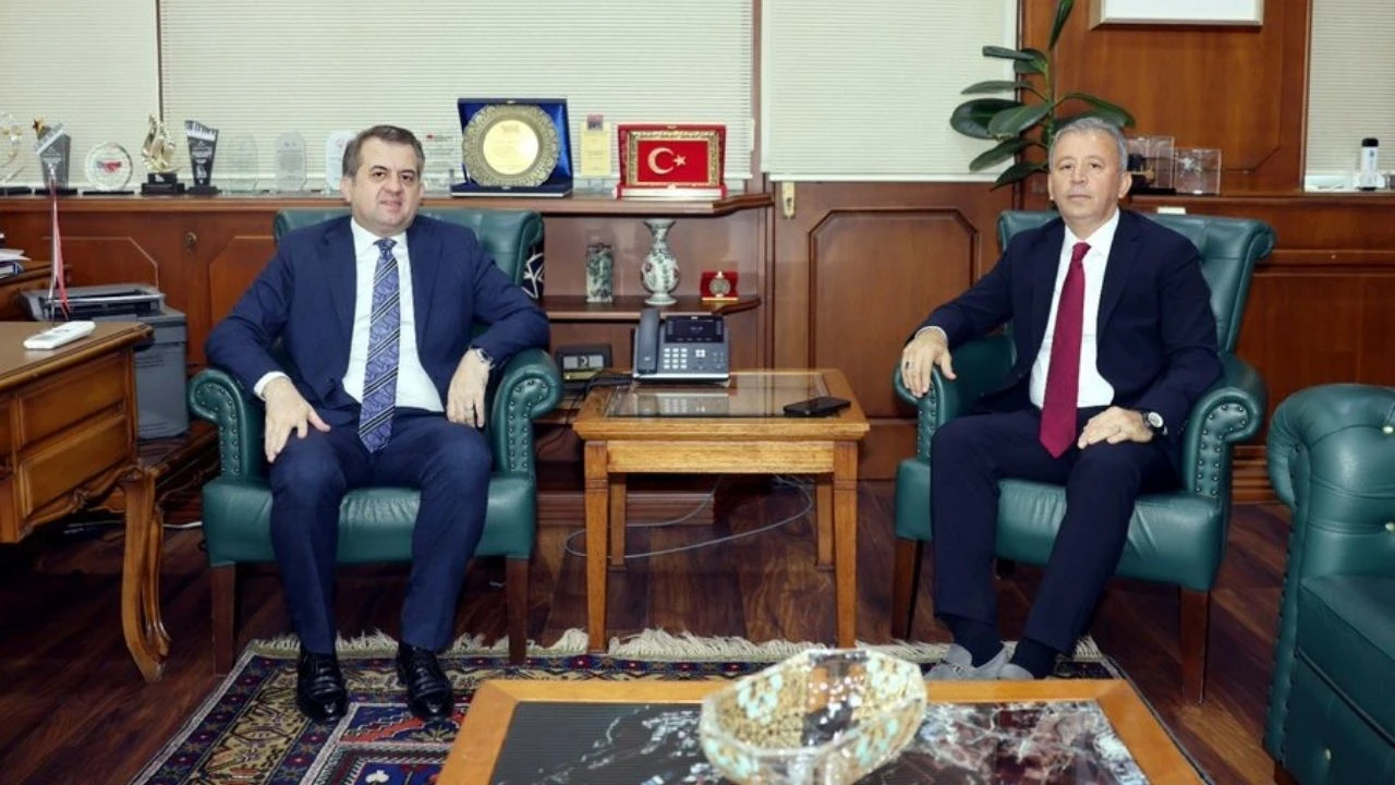 Adana Gençlik ve Spor İl Müdürü Loğoğlu’ndan Rektör Beriş’e ziyaret